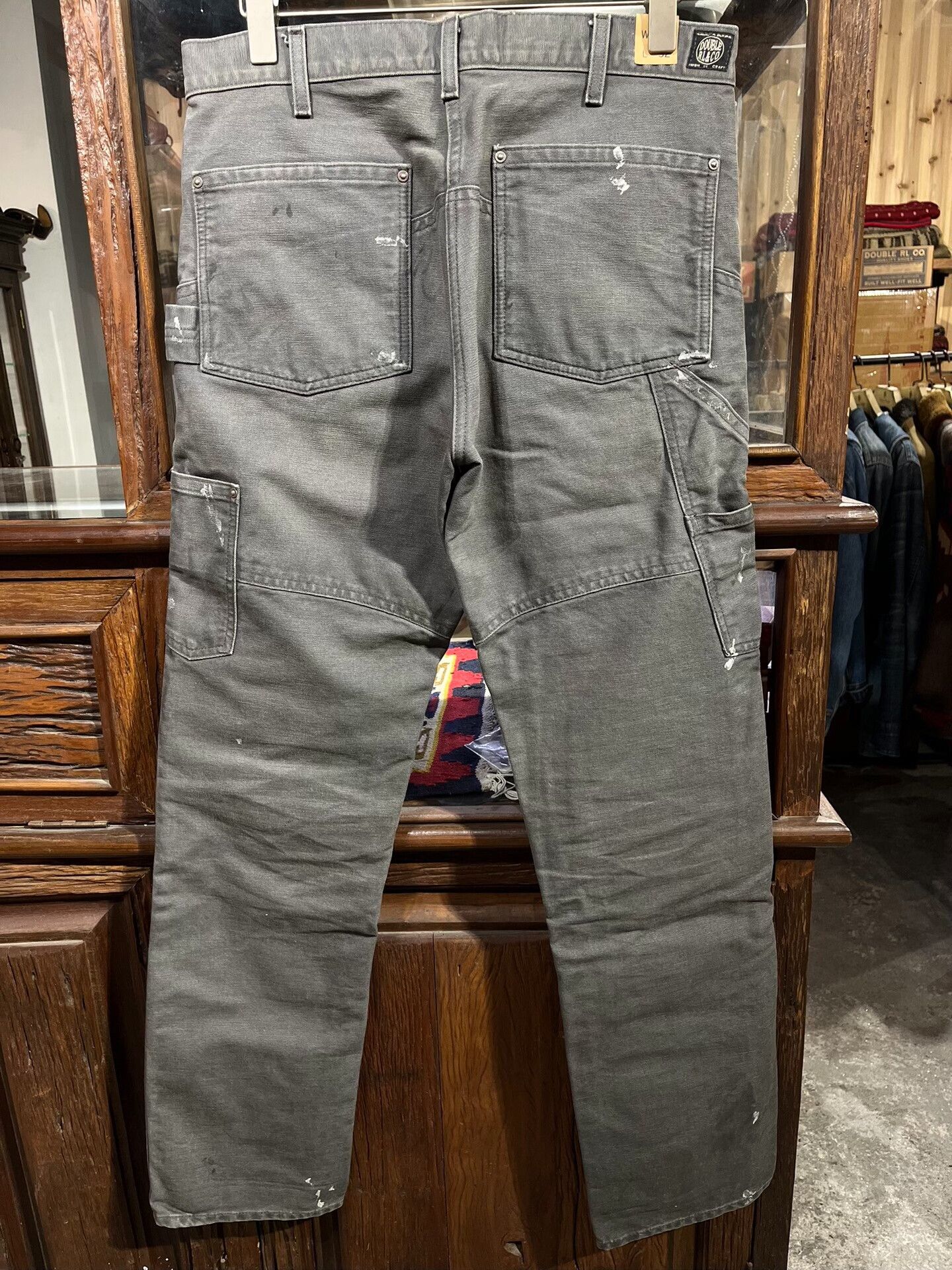 RRL Ralph Lauren RRL Distressed Work Pants Size US 30 / EU 46 - 2 Thumbnail