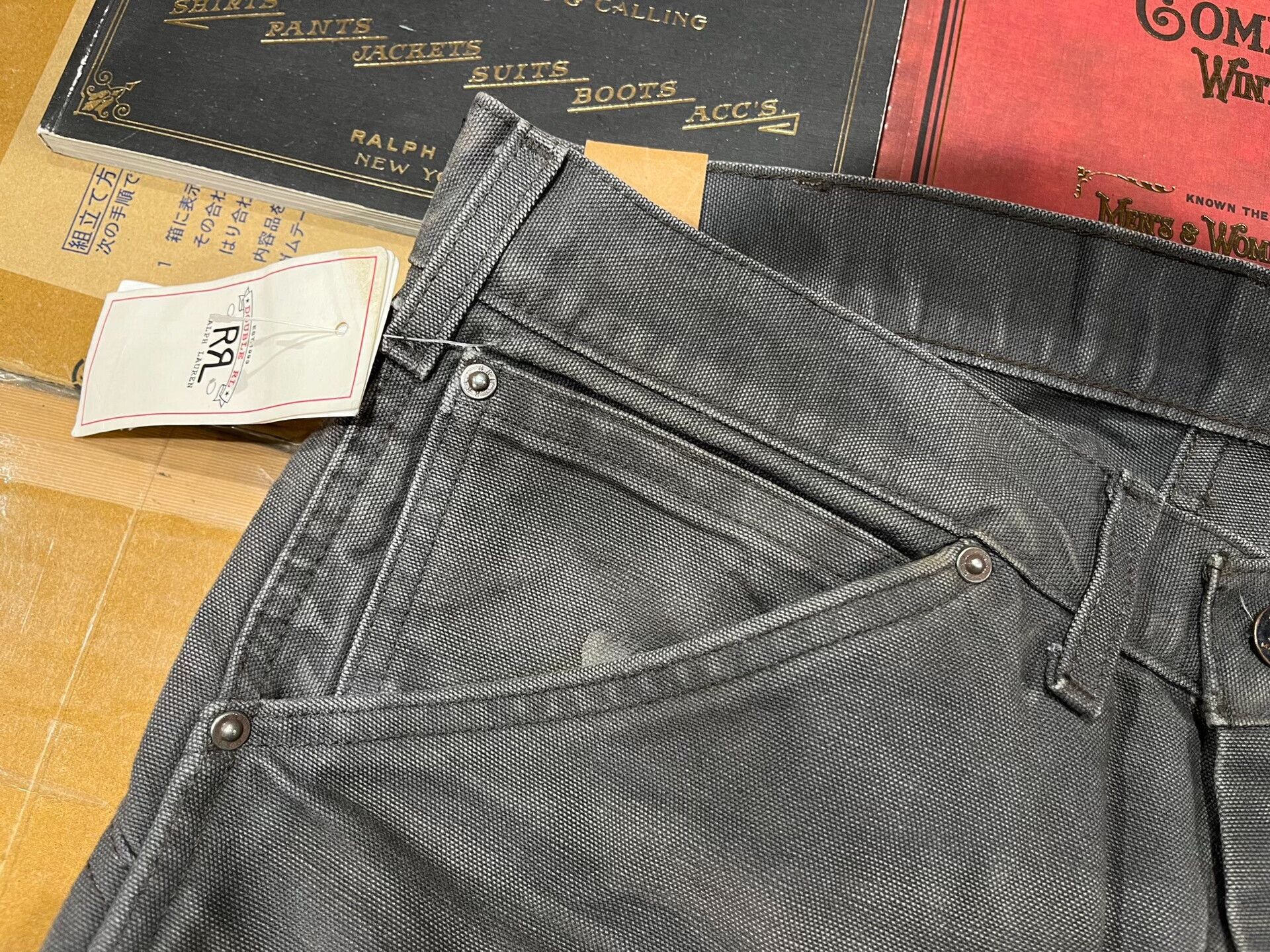 RRL Ralph Lauren RRL Distressed Work Pants Size US 30 / EU 46 - 4 Thumbnail