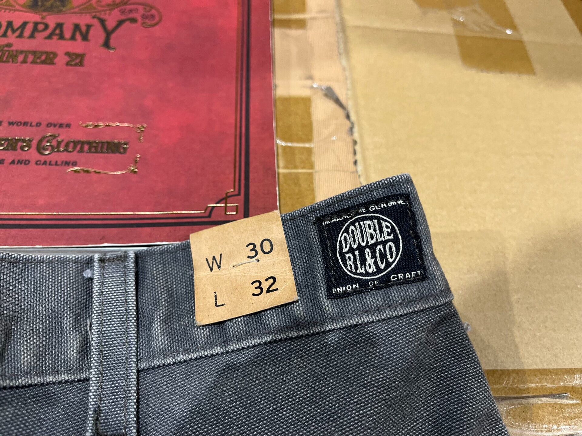 RRL Ralph Lauren RRL Distressed Work Pants Size US 30 / EU 46 - 6 Thumbnail