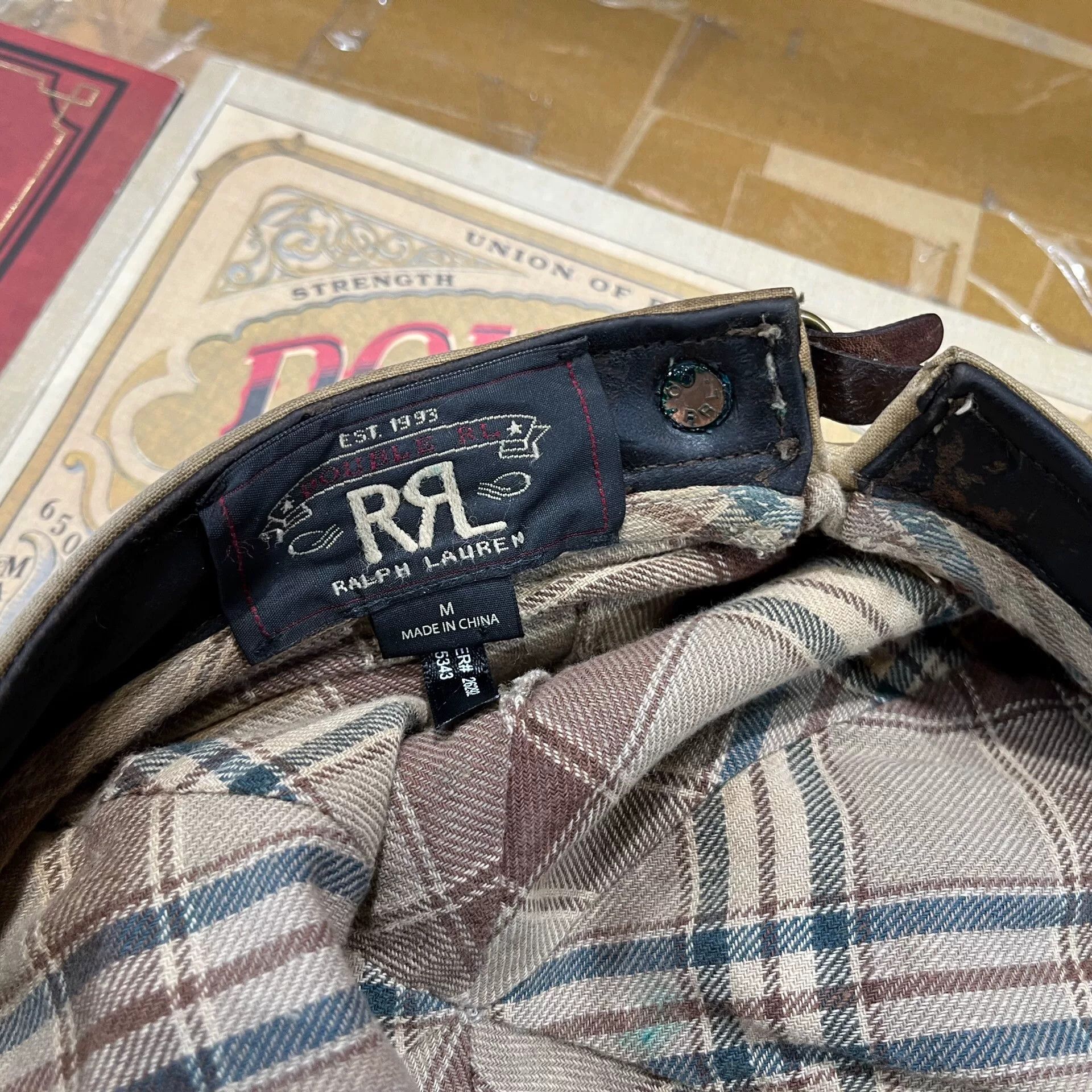RRL Ralph Lauren RRL Double RL Corduroy Brim Hat M Size ONE SIZE - 7 Thumbnail