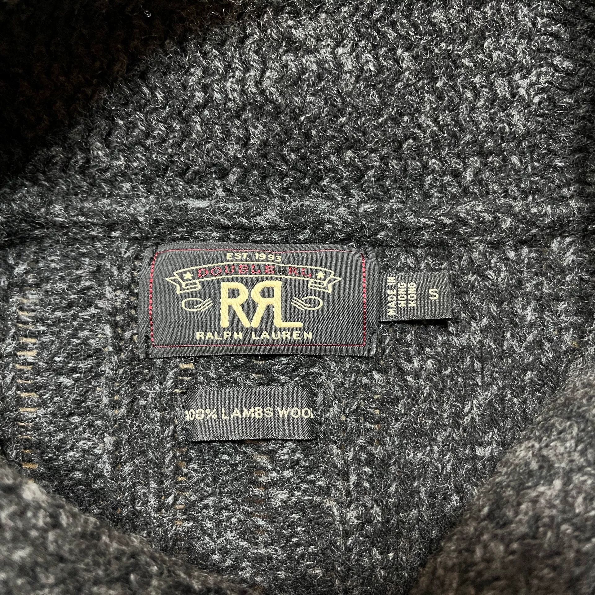 RRL Ralph Lauren RRL Double RL Wool Lamb Sweater Size US S / EU 44-46 / 1 - 3 Thumbnail