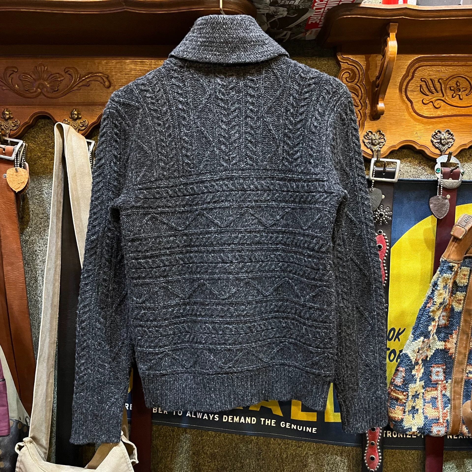 RRL Ralph Lauren RRL Double RL Wool Lamb Sweater Size US S / EU 44-46 / 1 - 2 Thumbnail