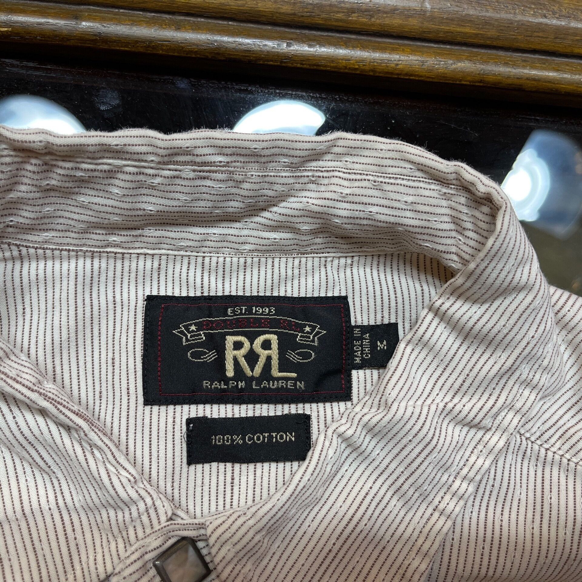 RRL Ralph Lauren RRL Double RL Western Shirt Size US M / EU 48-50 / 2 - 3 Thumbnail