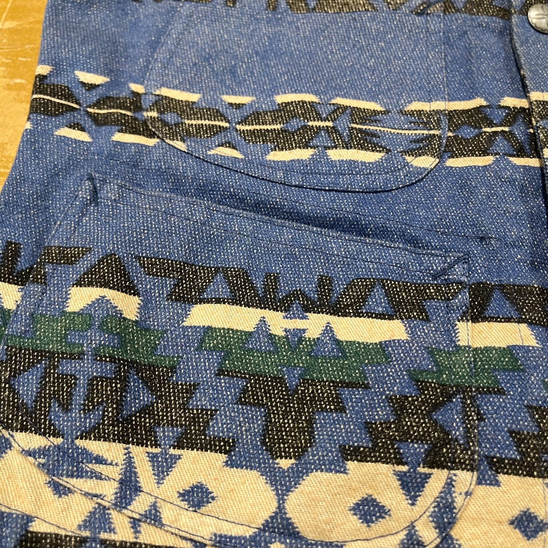 RRL Ralph Lauren RRL Southwestern Style Vest Size US S / EU 44-46 / 1 - 6 Thumbnail