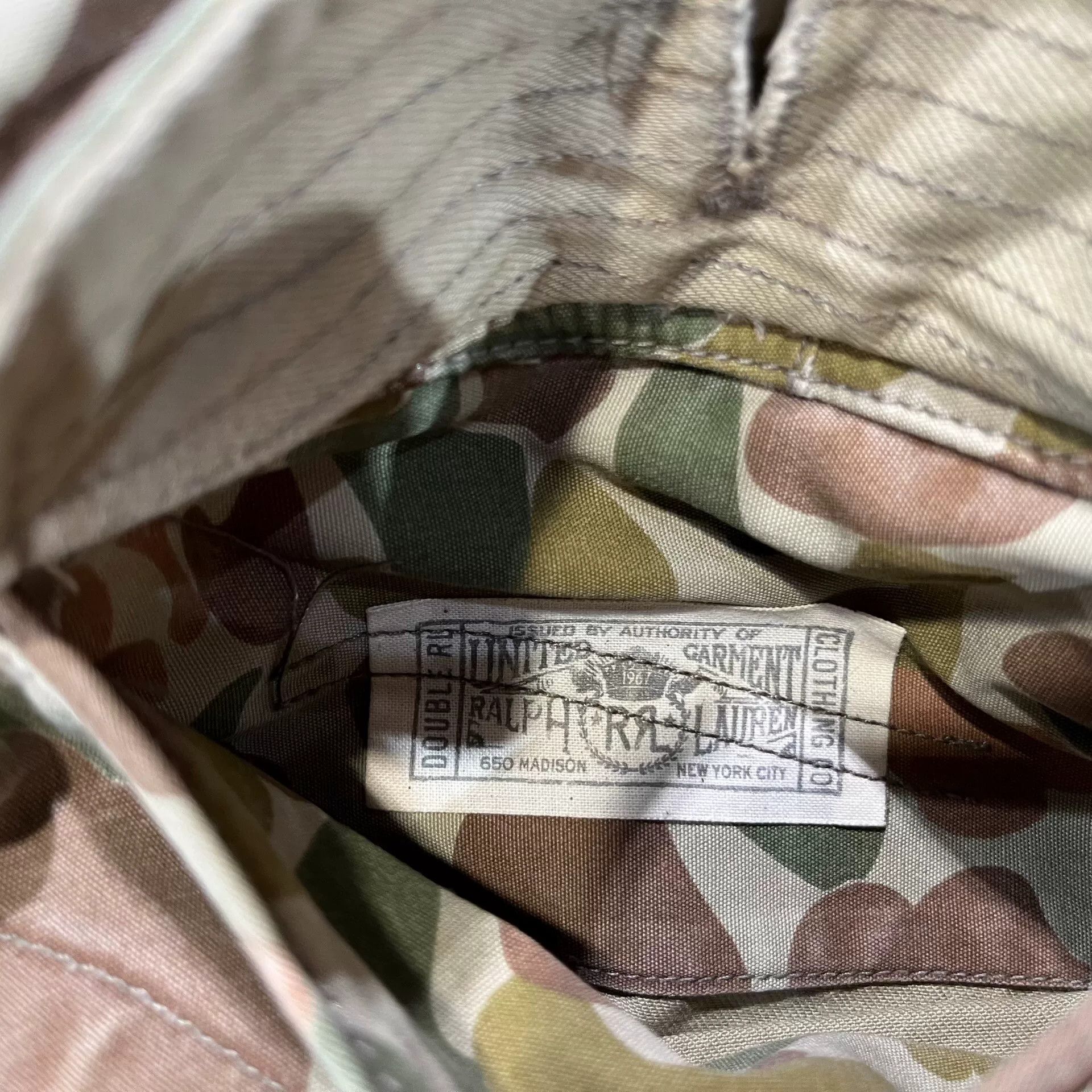 RRL Ralph Lauren RRL Camouflage Cargo Shorts Size US 30 / EU 46 - 4 Thumbnail