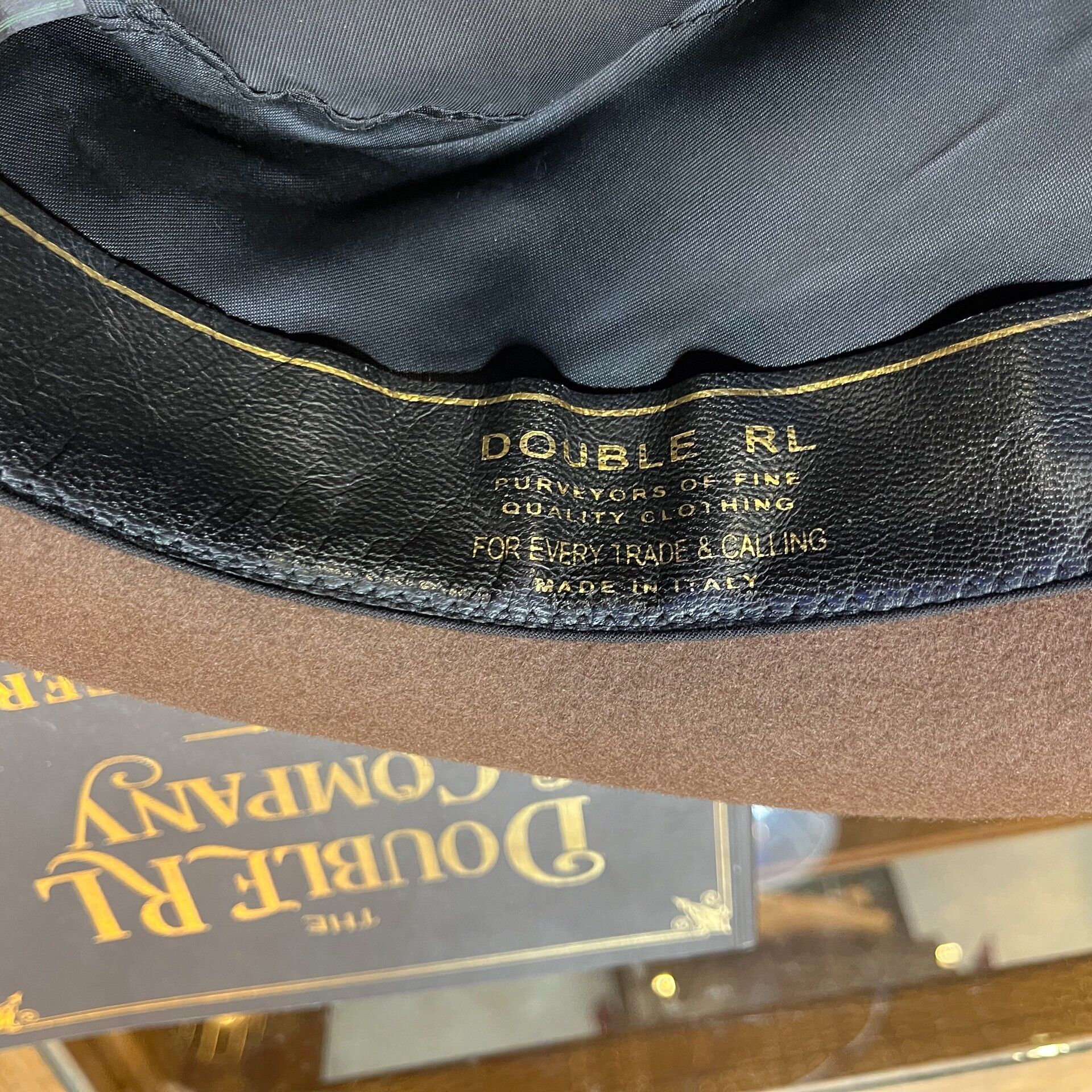 RRL Ralph Lauren RRL Double RL Wool Felt Hat Size ONE SIZE - 5 Thumbnail
