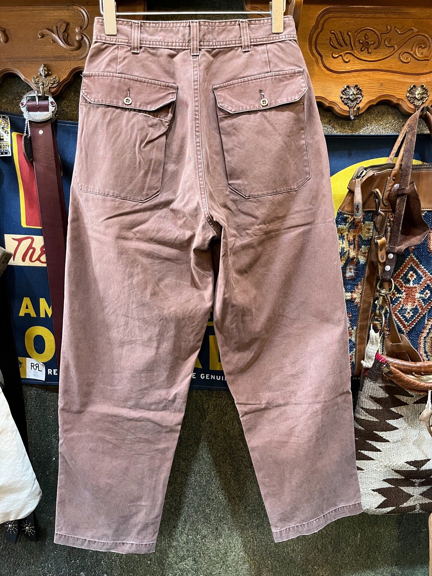 RRL Ralph Lauren RRL Vintage Casual Pants Size US 30 / EU 46 - 2 Thumbnail