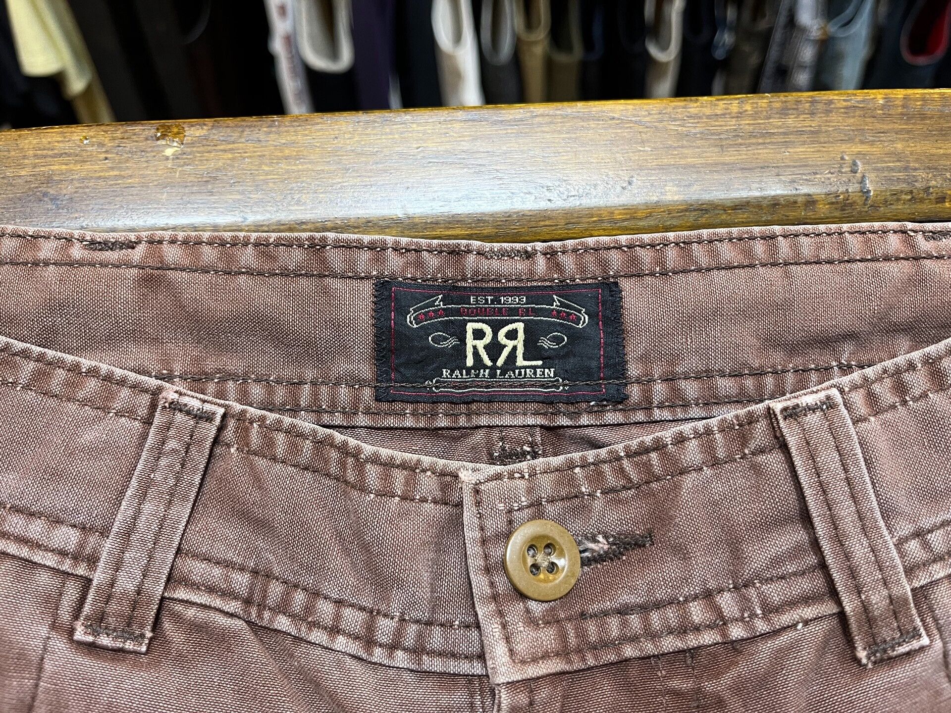 RRL Ralph Lauren RRL Vintage Casual Pants Size US 30 / EU 46 - 3 Thumbnail