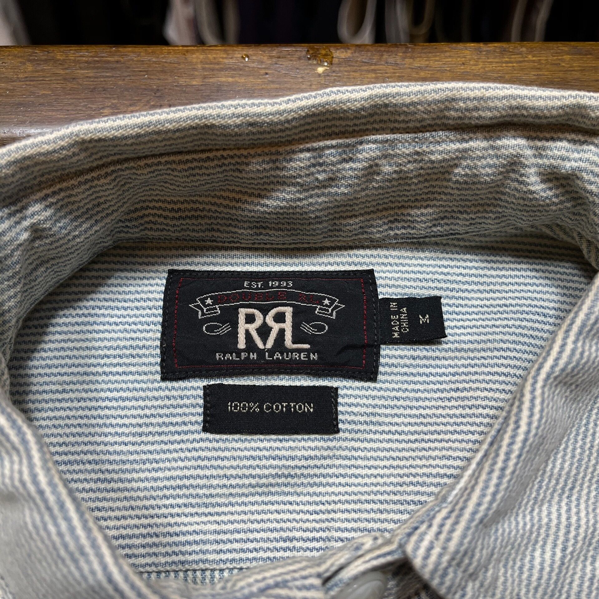 RRL Ralph Lauren RRL Double RL Ralph Lauren Shirt Size US M / EU 48-50 / 2 - 3 Thumbnail