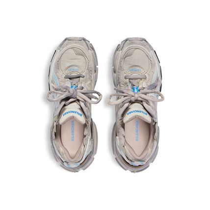Balenciaga runner sneaker in taupe and blue Size US 12 / EU 45 - 4 Thumbnail