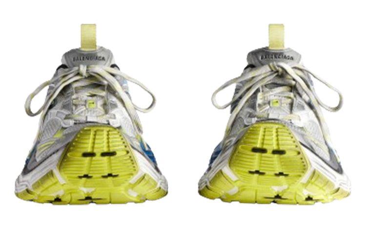 Balenciaga 10xl sneaker in white/neon yellow/blue/black Size US 13 / EU 46 - 5 Thumbnail