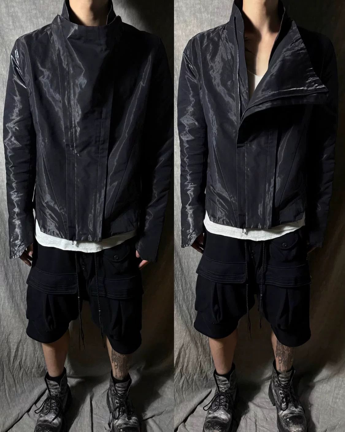 Julius Julius Theseus Metallic Nylon Jacket Size US M / EU 48-50 / 2 - 3 Thumbnail