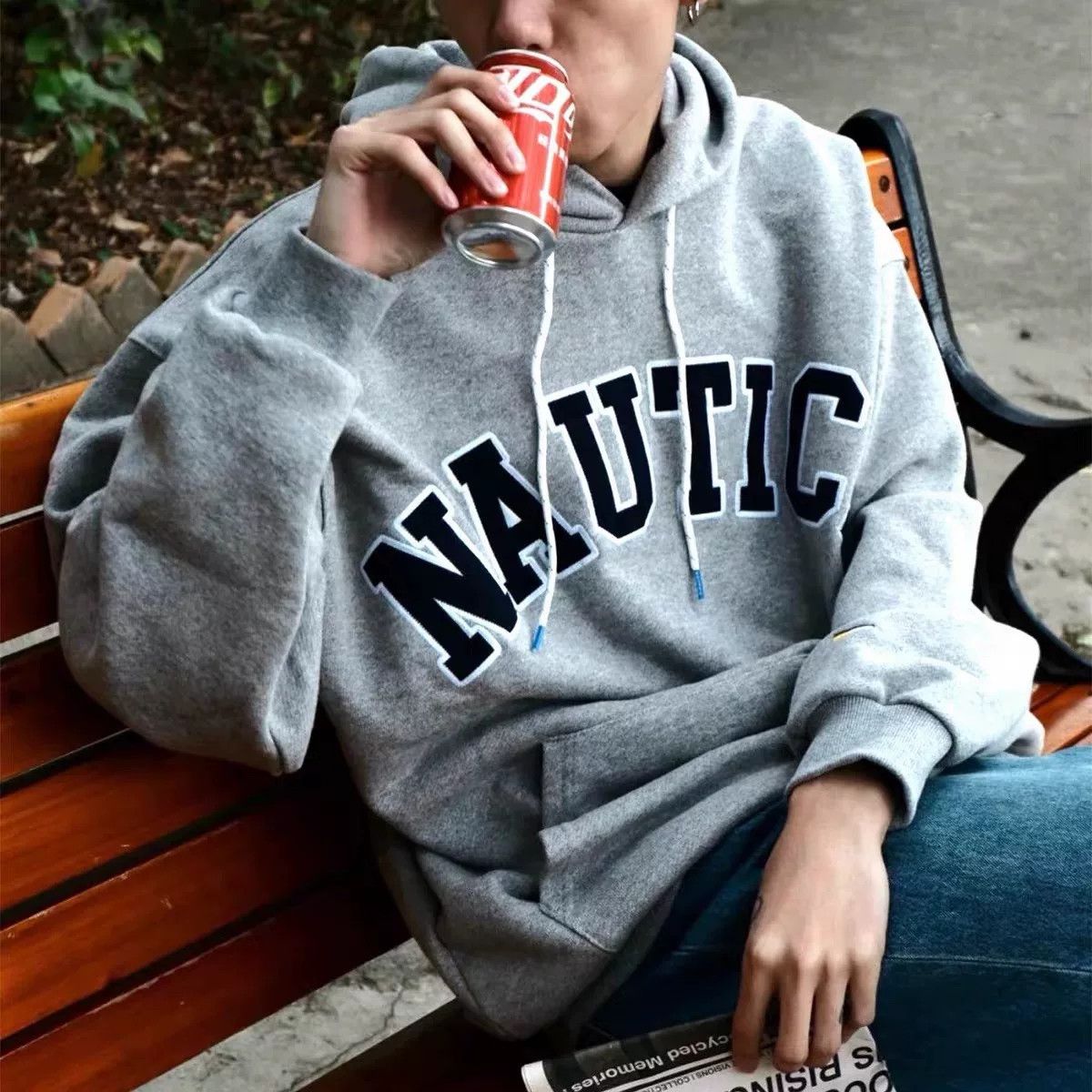 Nautica Nautica Hasegawa Heavyweight Letter Hoodie Size US M / EU 48-50 / 2 - 8 Thumbnail