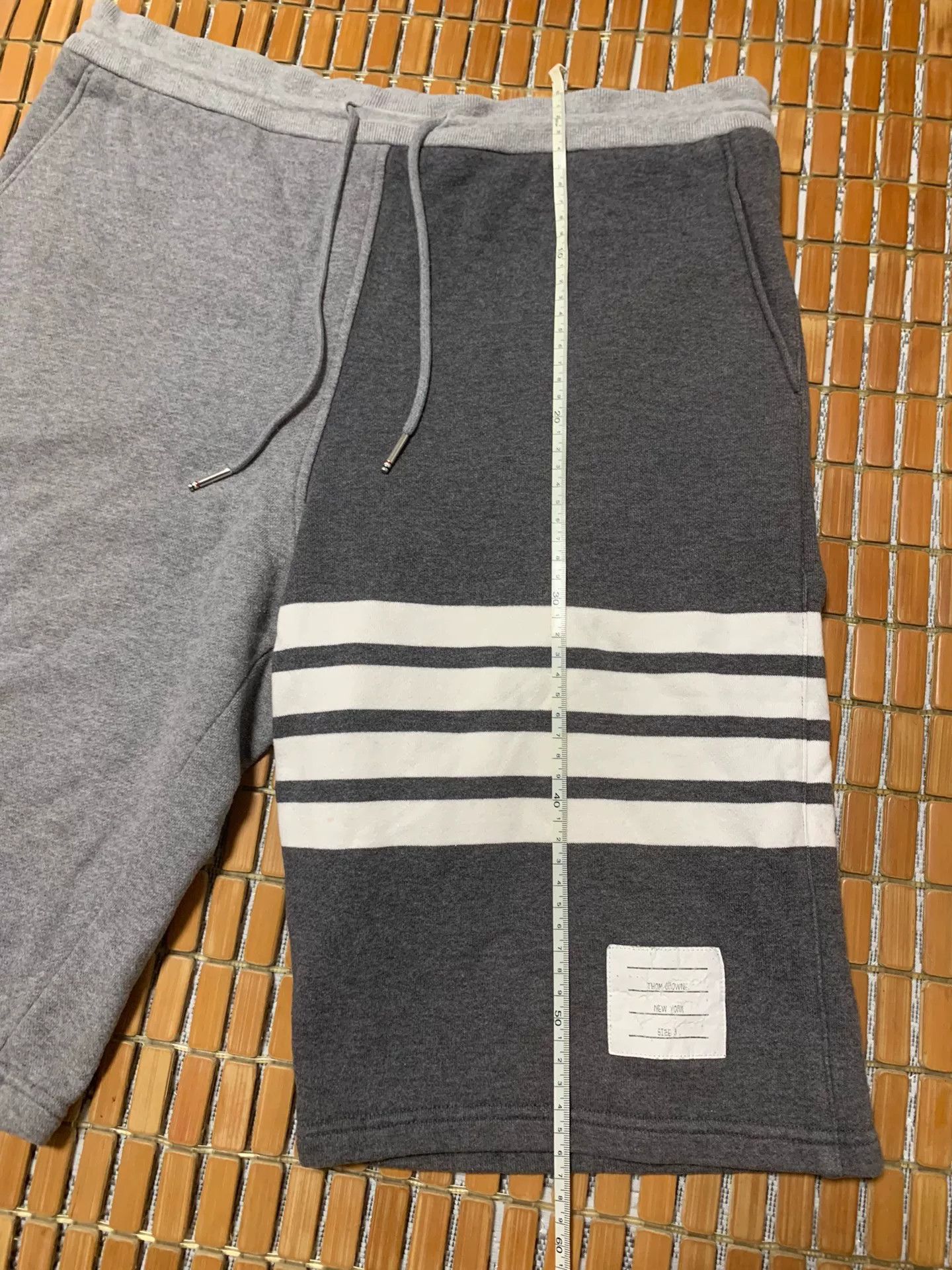 Thom Browne Thom Browne TB Spliced Stripe Shorts Size US 30 / EU 46 - 8 Thumbnail