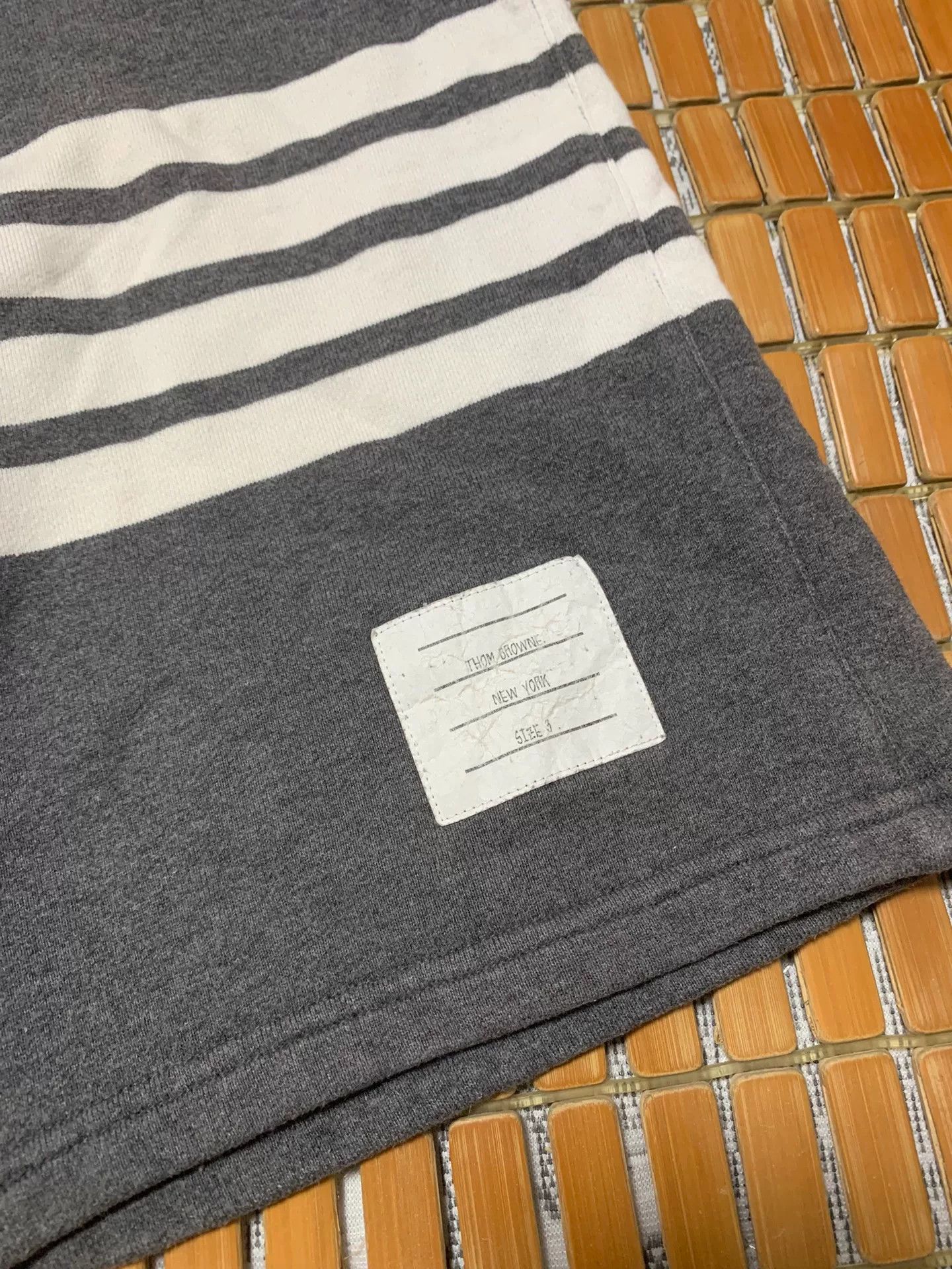 Thom Browne Thom Browne TB Spliced Stripe Shorts Size US 30 / EU 46 - 2 Thumbnail