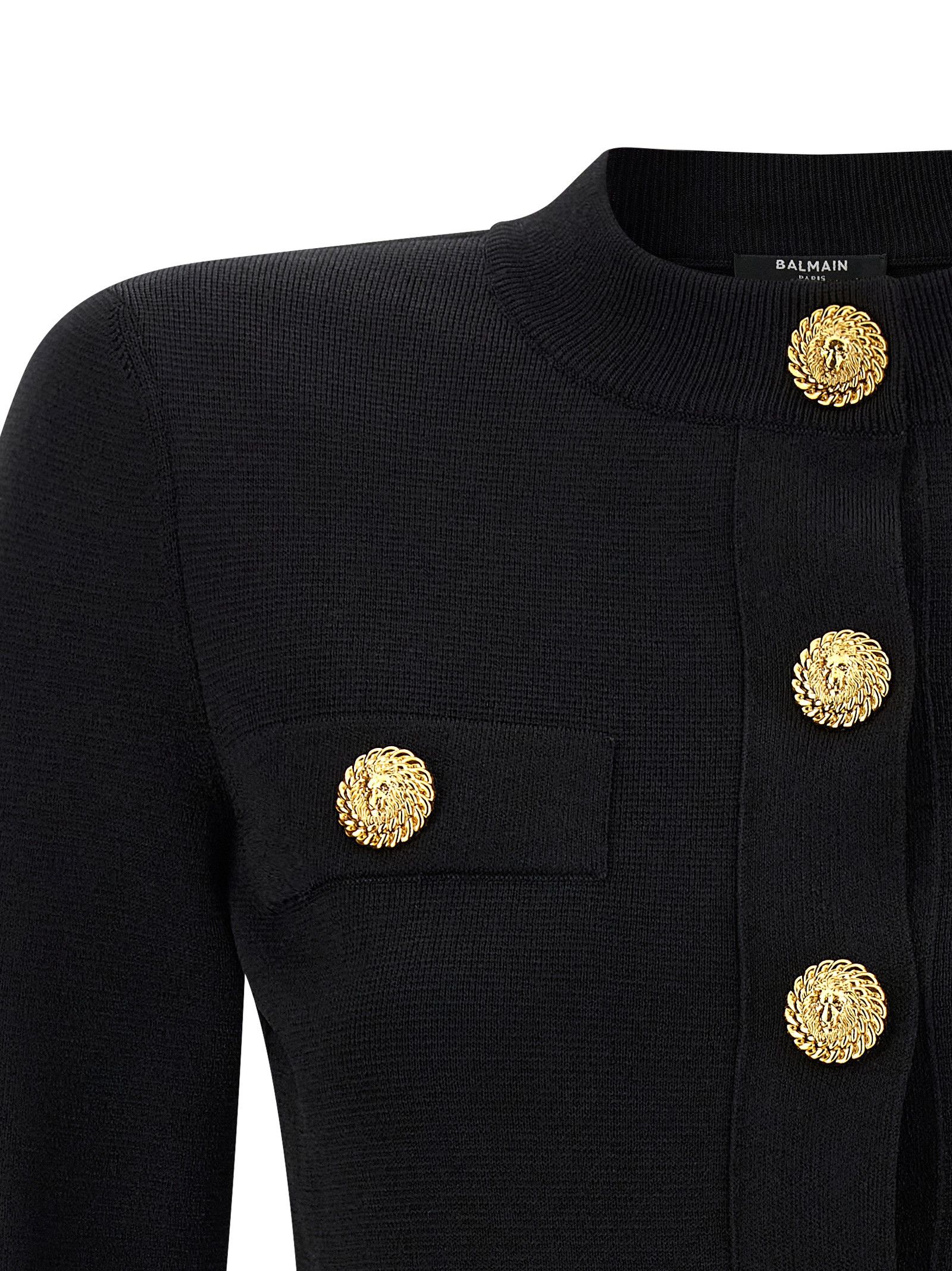 Balmain Cropped cardigan Size XL / US 12-14 / IT 48-50 - 3 Thumbnail