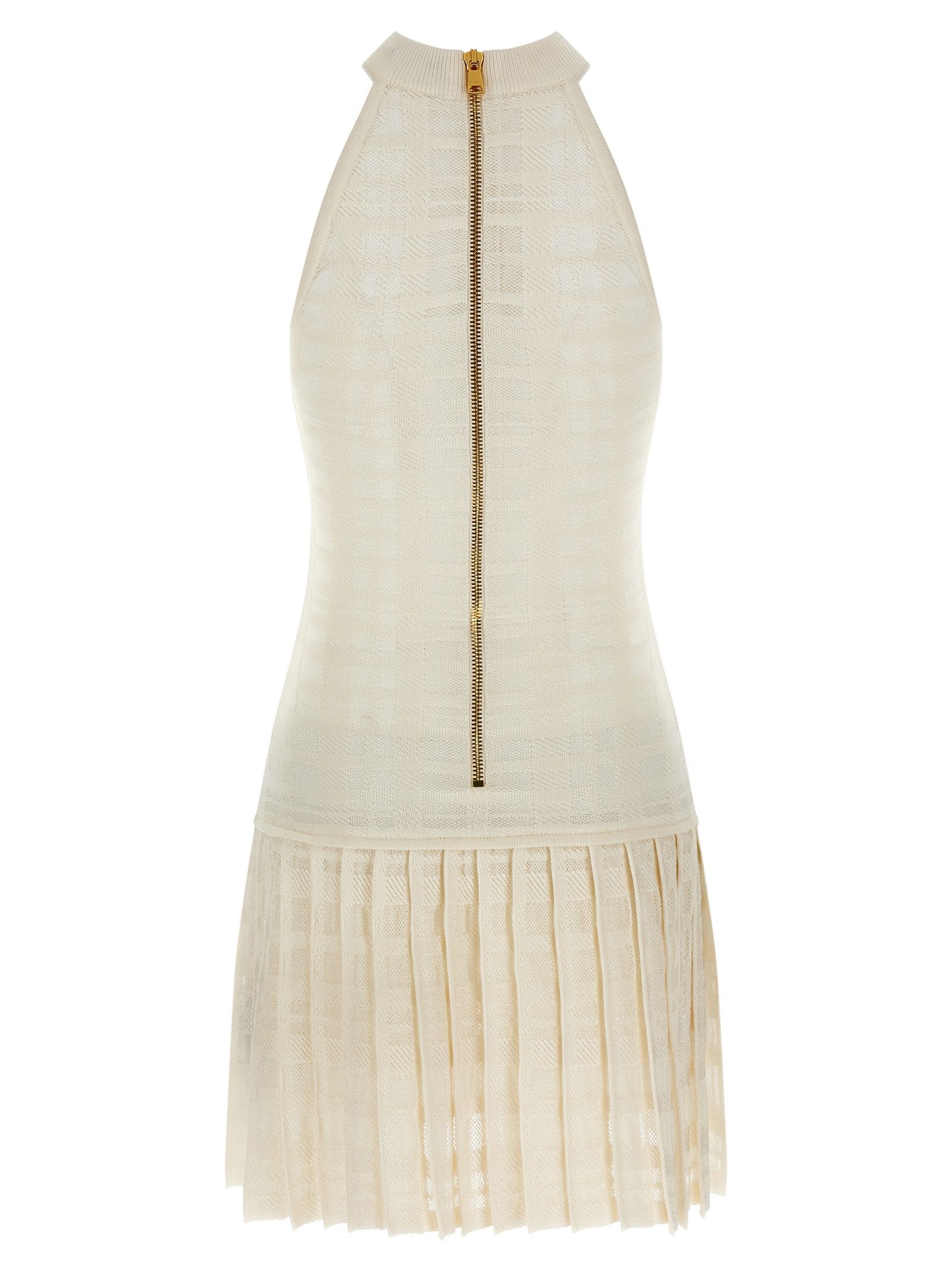 Balmain Tartan knit dress Size XS / US 0-2 / IT 36-38 - 2 Thumbnail