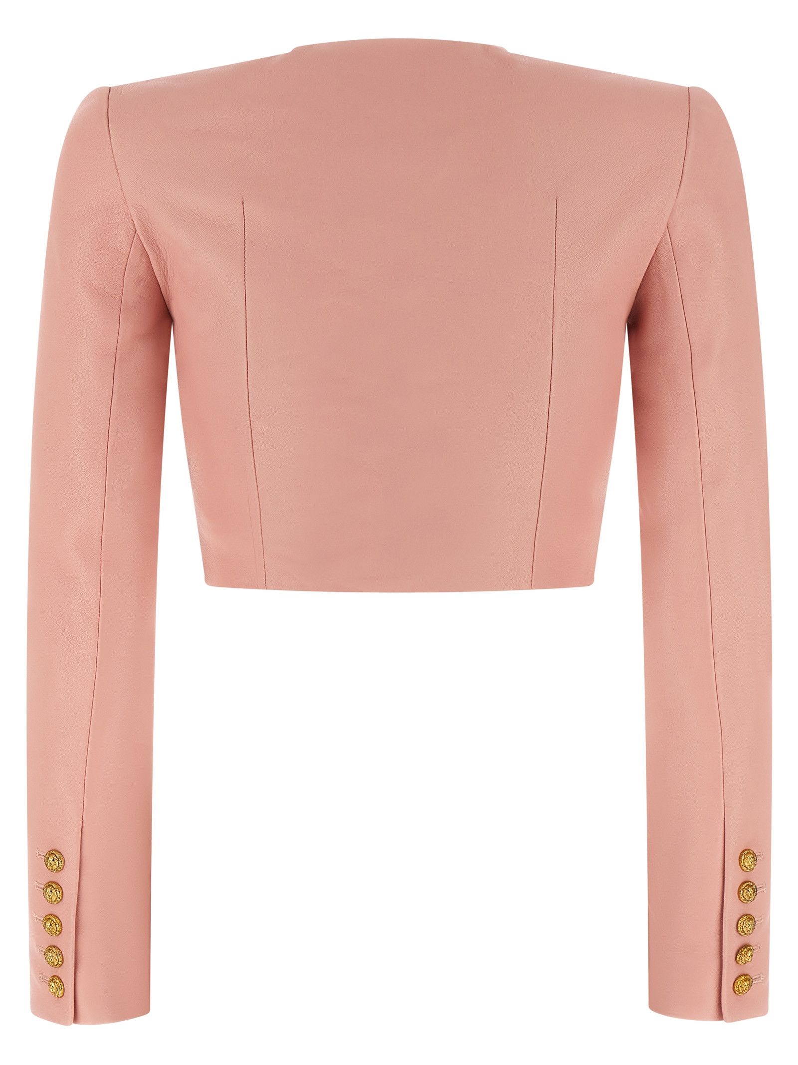 Balmain 'Testa di leone' bolero blazer Size M / US 6-8 / IT 42-44 - 2 Thumbnail