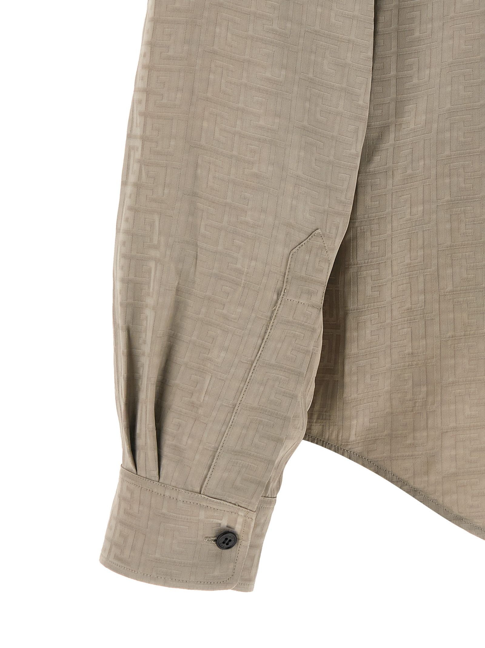 Balmain Jacquard monogram shirt Size US L / EU 52-54 / 3 - 4 Thumbnail