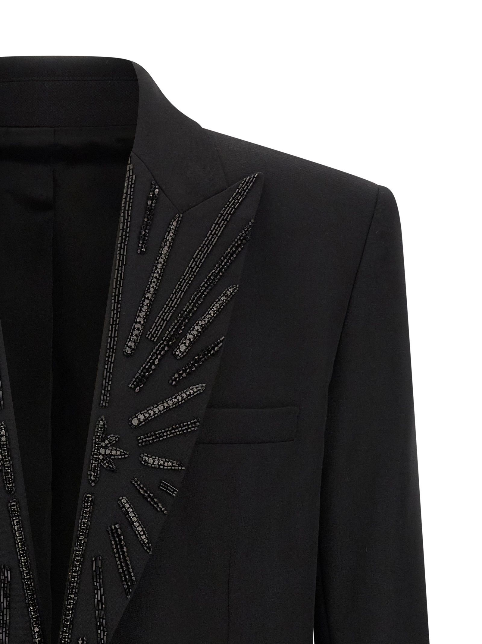 Balmain Crystal blazer Size US XXL / EU 58 / 5 - 3 Thumbnail