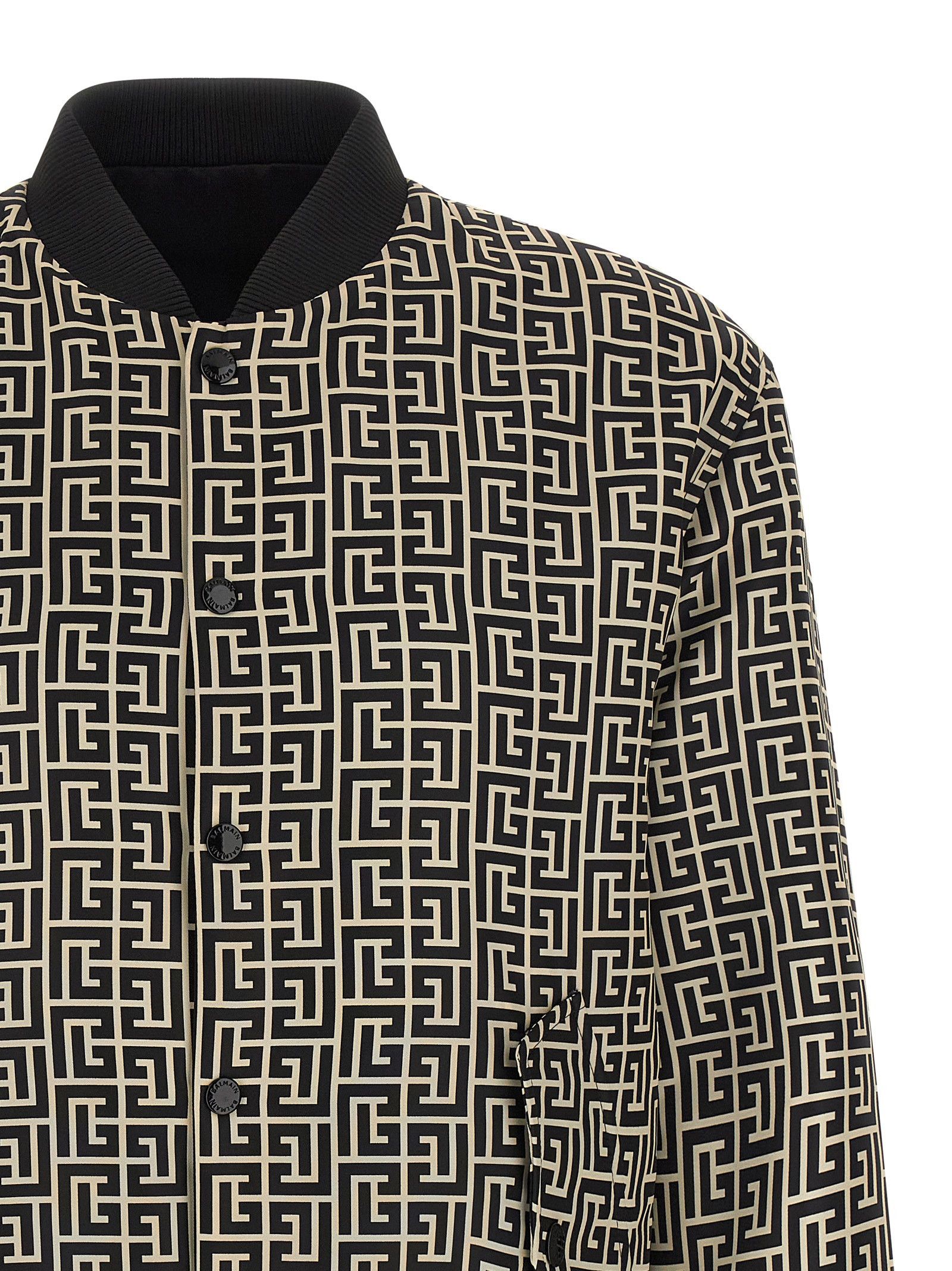 Balmain 'Monogram' reversible bomber jacket Size US M / EU 48-50 / 2 - 4 Thumbnail