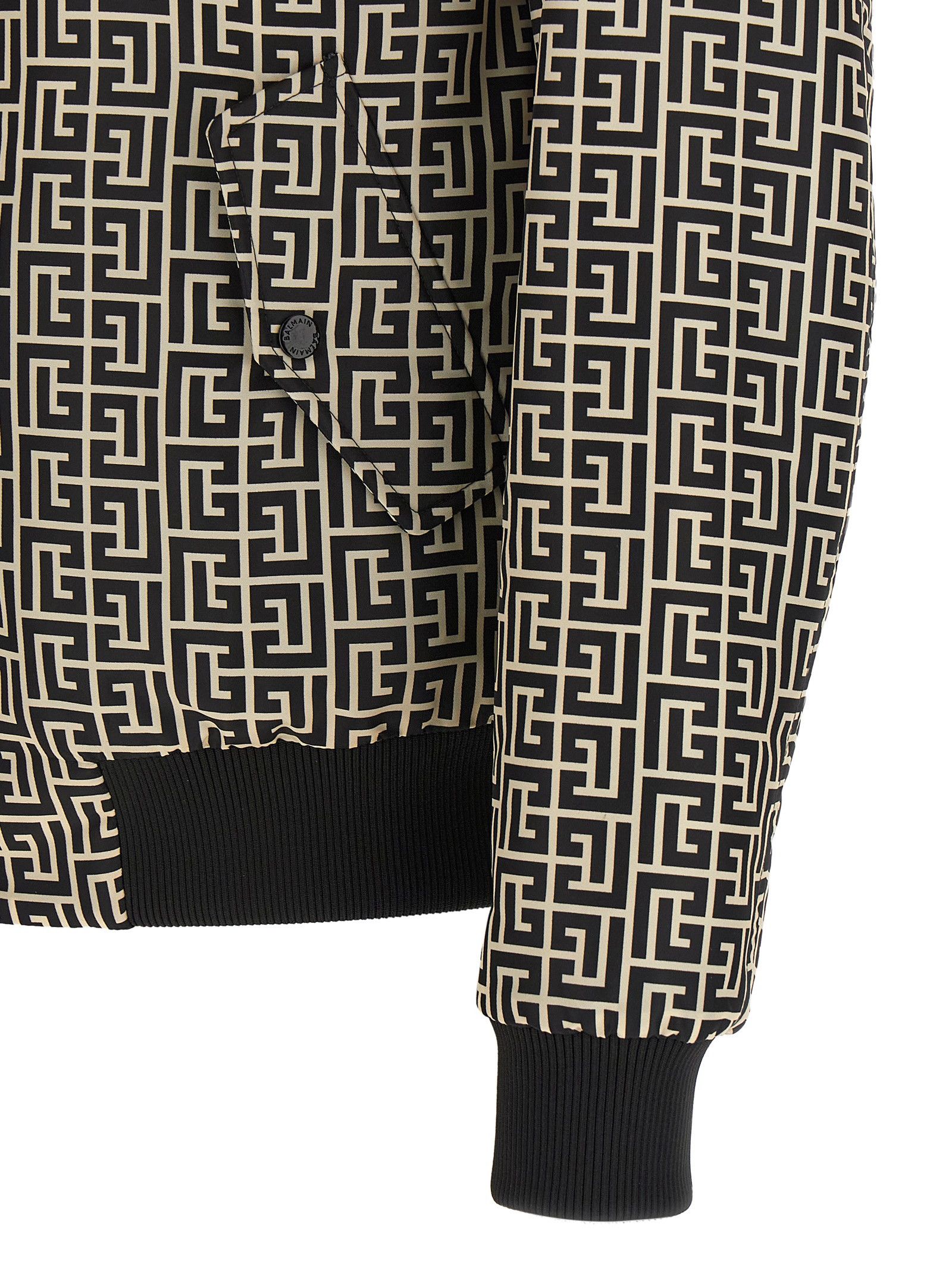 Balmain 'Monogram' reversible bomber jacket Size US L / EU 52-54 / 3 - 5 Thumbnail