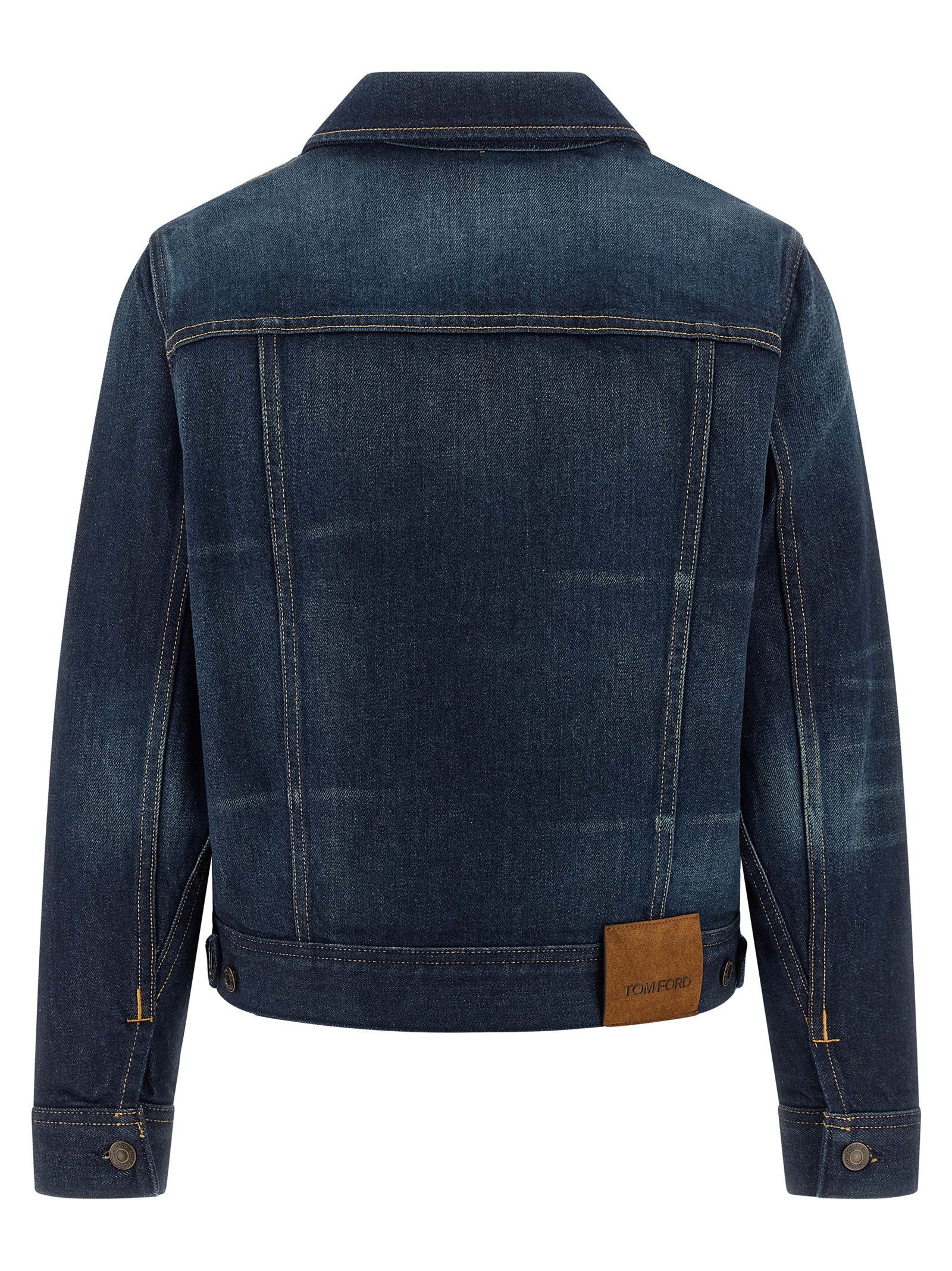 Tom Ford Japanese denim jacket Size L / US 10 / IT 46 - 2 Thumbnail