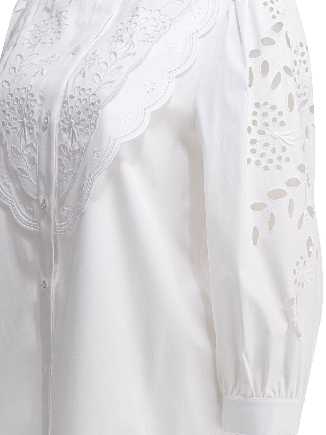 Valentino Valentino Embroidered Casual Shirt tag size 44 Women - USA Duties Paid Size M / US 6-8 / IT 42-44 - 4 Thumbnail
