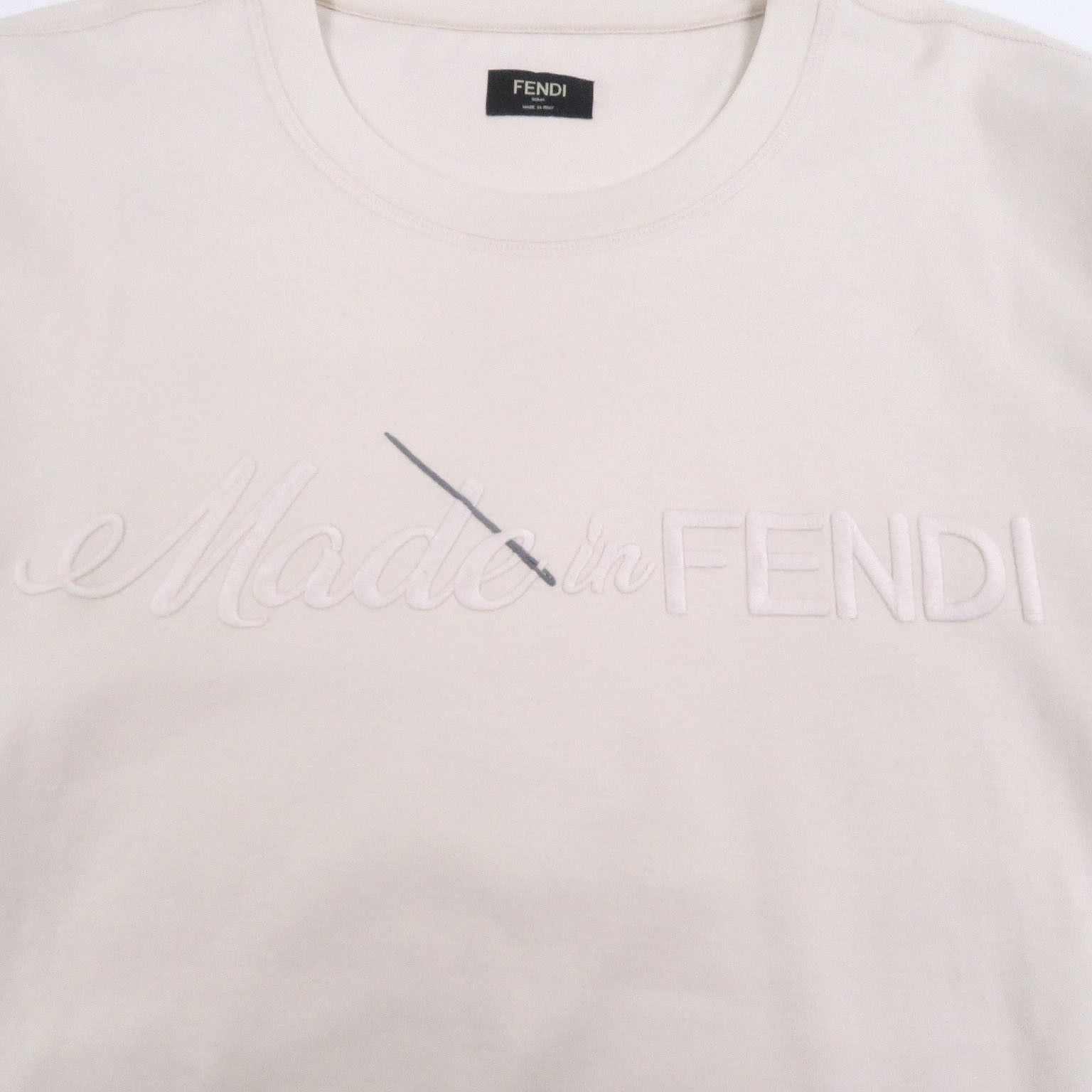 Fendi Fendi Fendi Cotton T-shirt Textile T-Shirts DUTY FREE for USA Size ONE SIZE - 4 Thumbnail