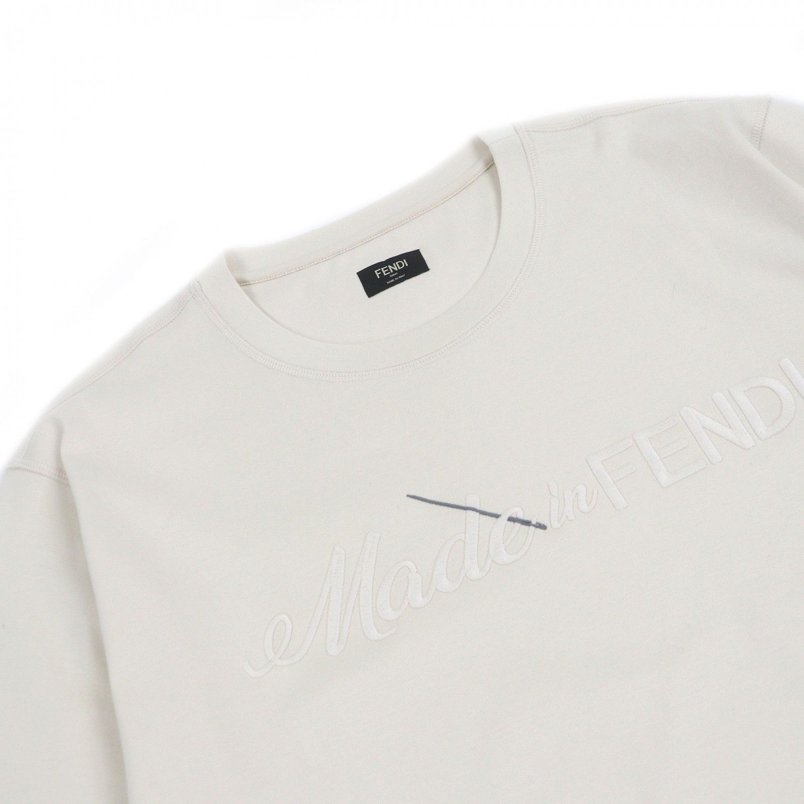 Fendi Fendi Fendi Cotton T-shirt Textile T-Shirts DUTY FREE for USA Size ONE SIZE - 2 Thumbnail