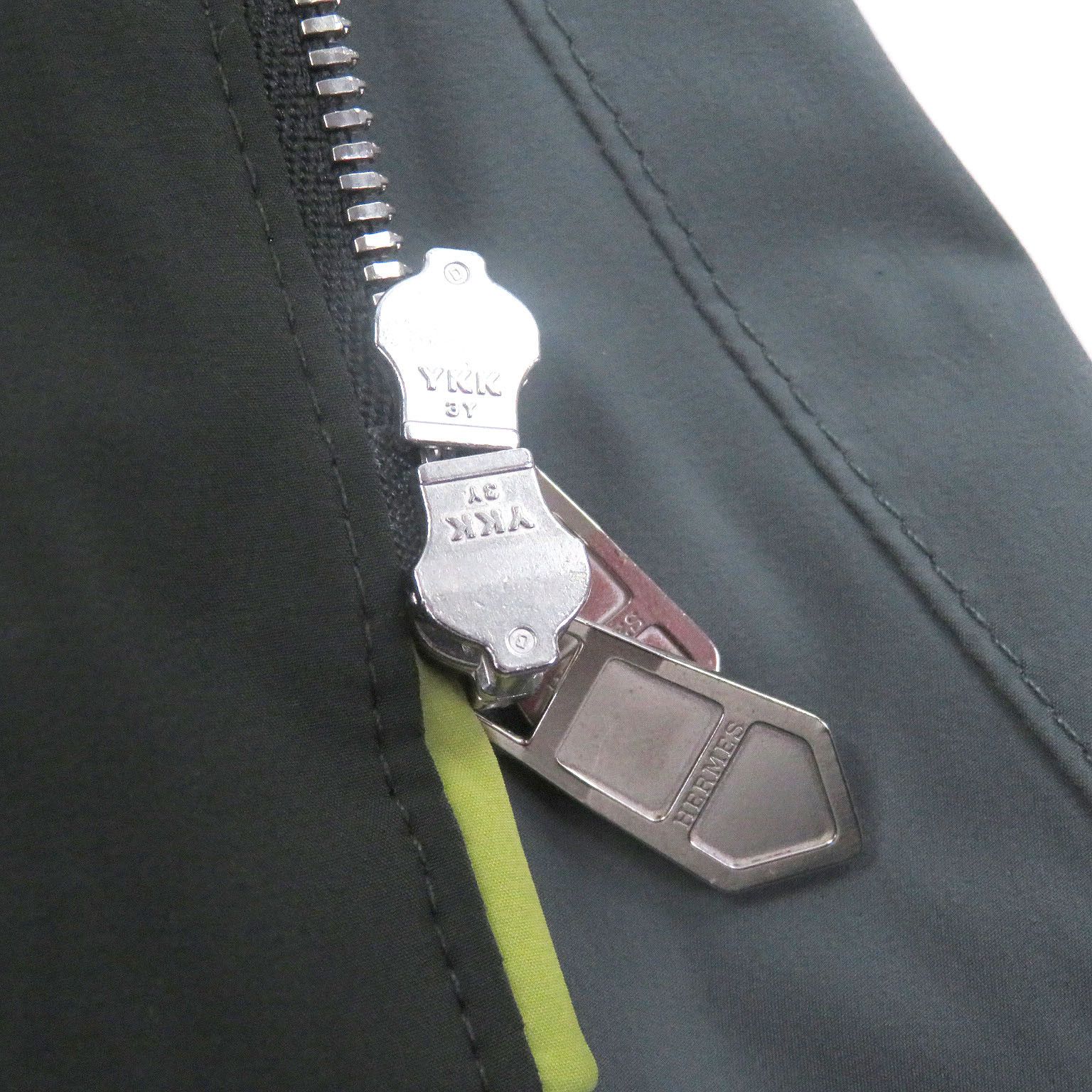 Hermes Hermes Hermès Blouson panel Nylon Jacket48 Textile Outerwear DUTY FREE for USA Size ONE SIZE - 6 Thumbnail