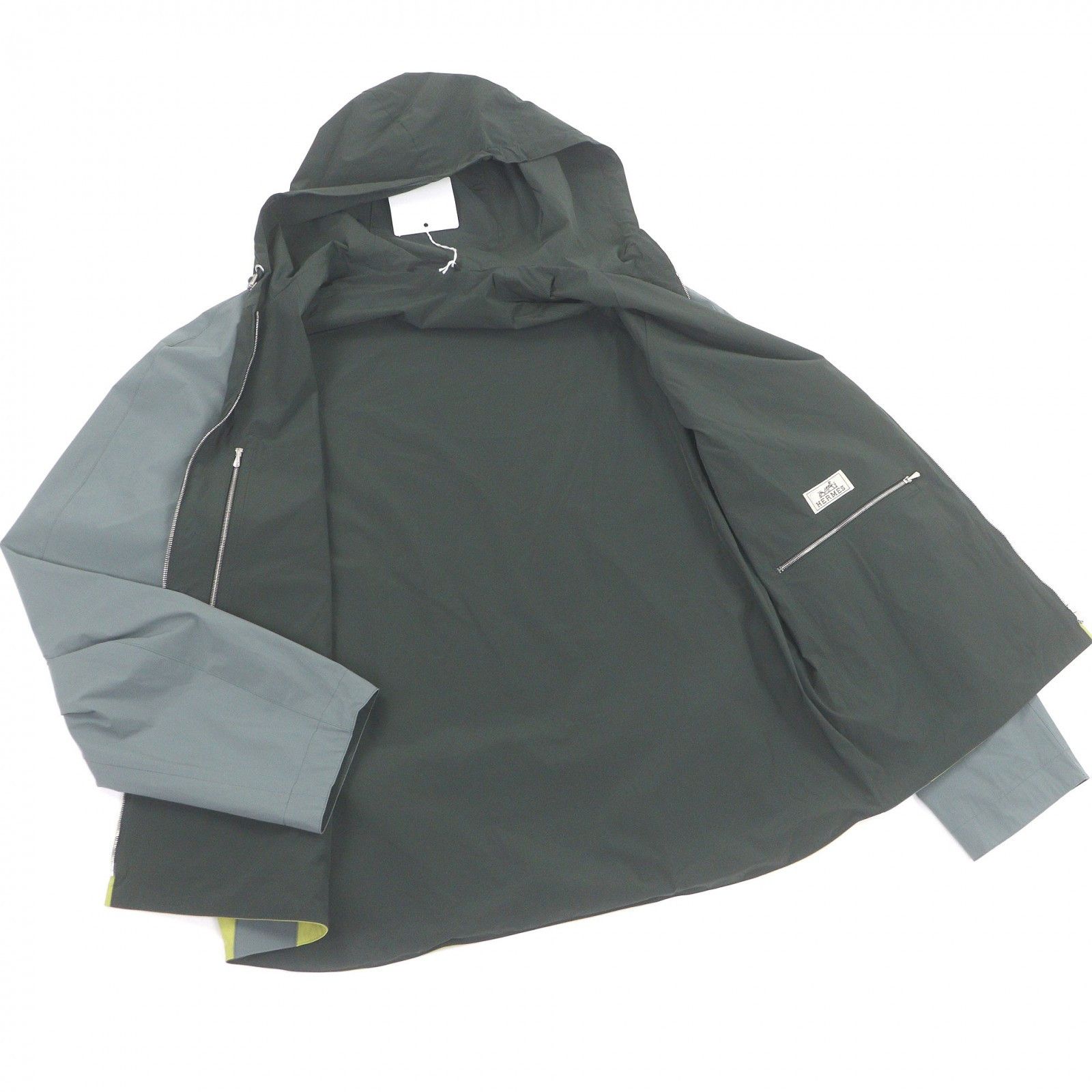 Hermes Hermes Hermès Blouson panel Nylon Jacket48 Textile Outerwear DUTY FREE for USA Size ONE SIZE - 3 Thumbnail