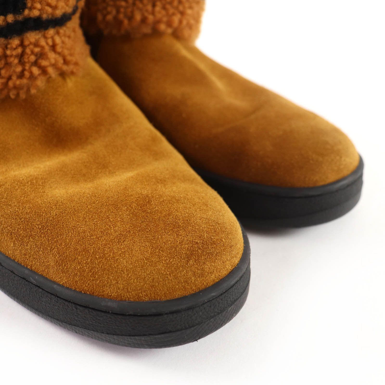 Louis Vuitton Louis Vuitton Louis Vuitton LV logo Mouton Ankle Boots Fur Shoes DUTY FREE for USA Size ONE SIZE - 7 Thumbnail