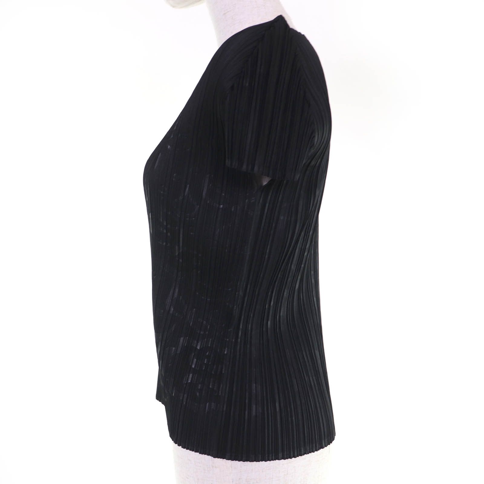 Issey Miyake PLEATS PLEASE PLEATS PLEASE T-shirt Polyester T-shirt Textile T-Shirts PP41-JK793 DUTY FREE for USA