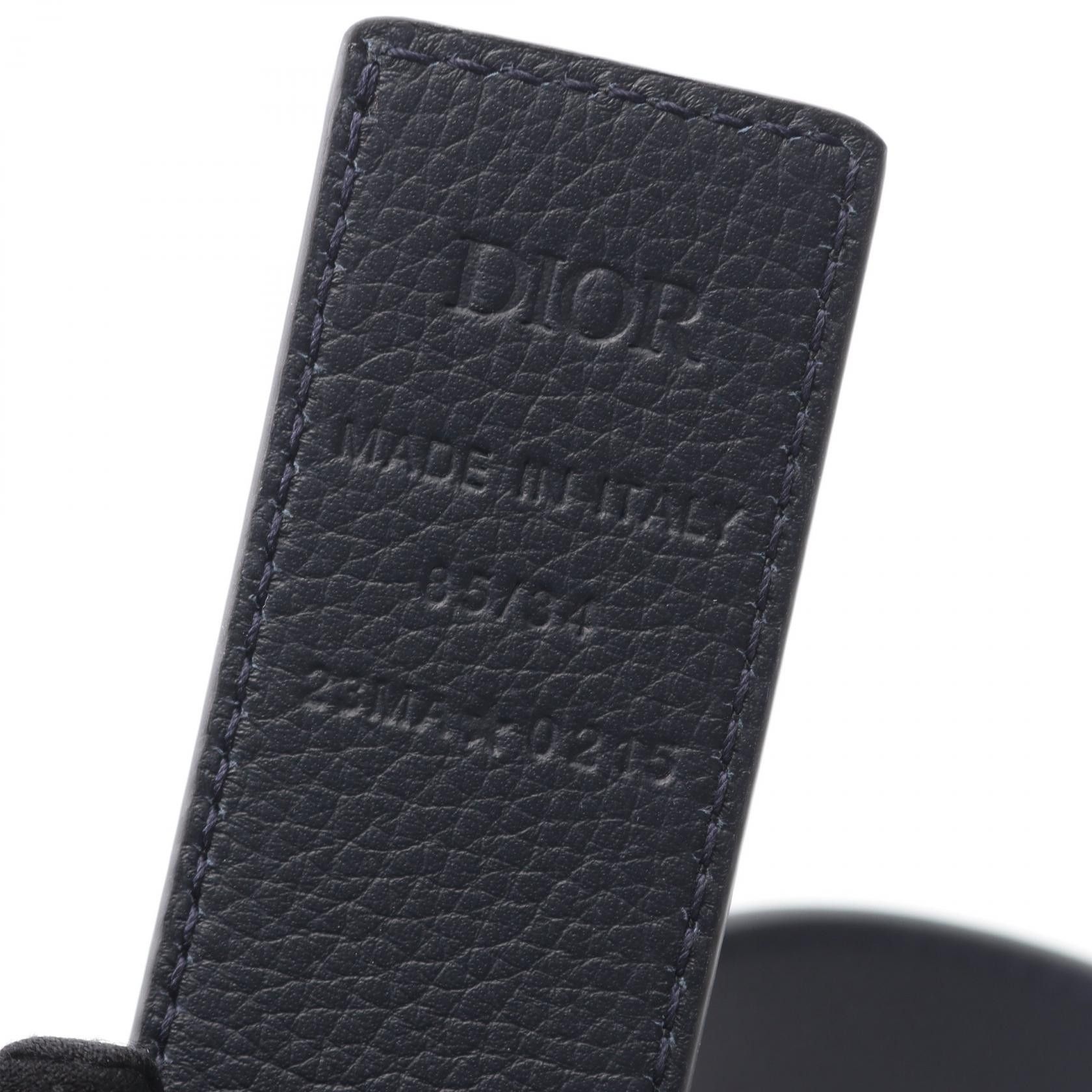 Dior Dior Dior CD Logo Leather Belt Leather Belt 4353ORTAMH16Q85 DUTY FREE for USA Size ONE SIZE - 4 Thumbnail