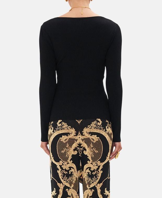 CAMILLA Long-sleeved jumper Size M / US 6-8 / IT 42-44 - 2 Thumbnail