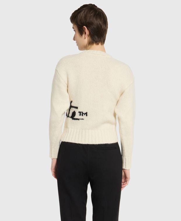 Off-White Wool-blend pullover Size S / US 4 / IT 40 - 2 Thumbnail