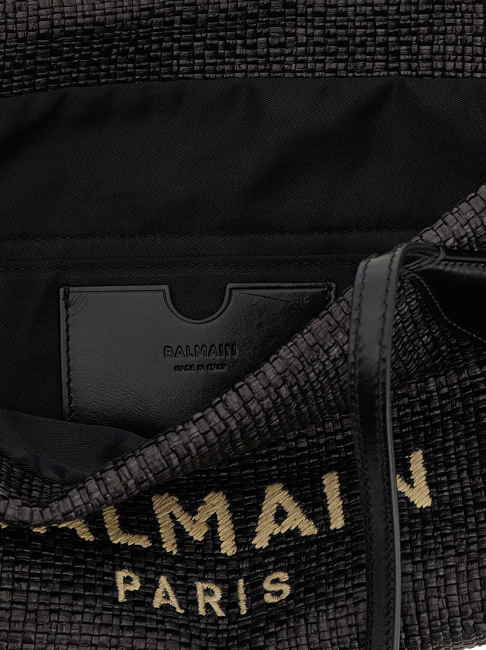 Balmain Shooping 'Track-small rafia' Size ONE SIZE - 4 Thumbnail