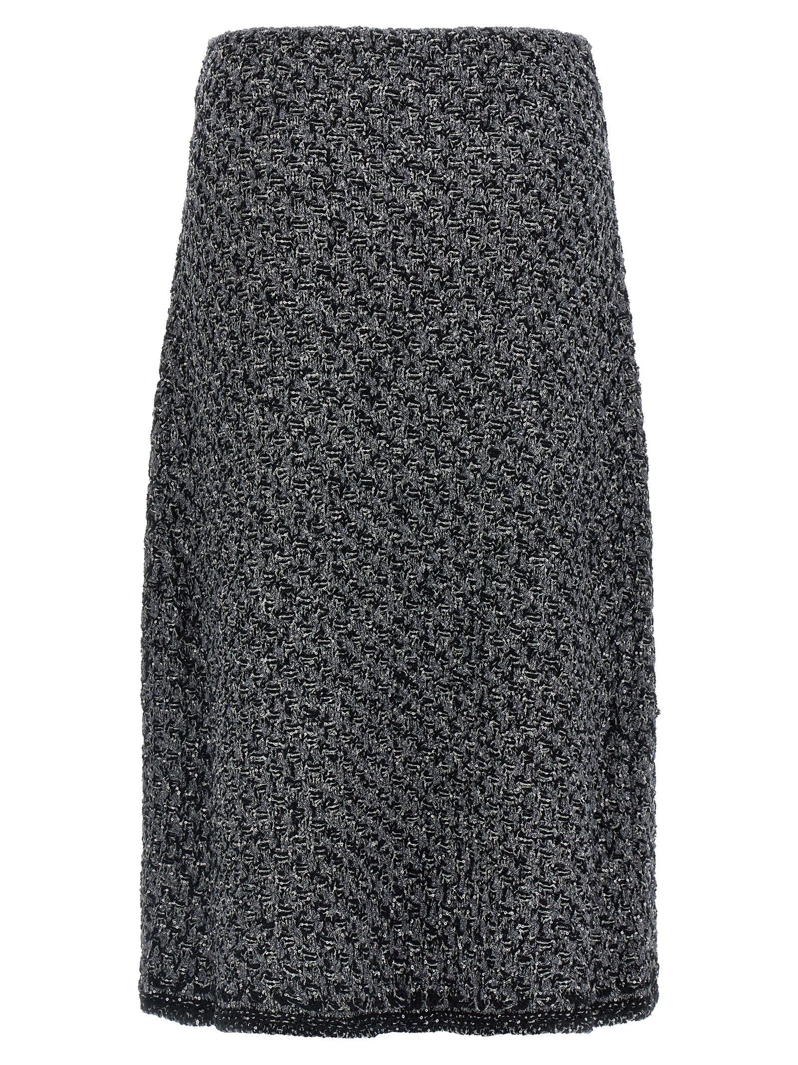 Fabiana Filippi Tweed skirt Size 30" / US 8 / IT 44 - 2 Thumbnail