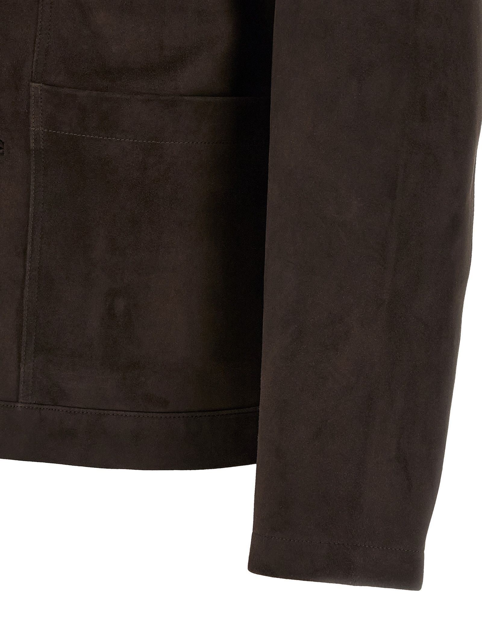 Giorgio Brato Fiore suede jacket Size US XL / EU 56 / 4 - 4 Thumbnail