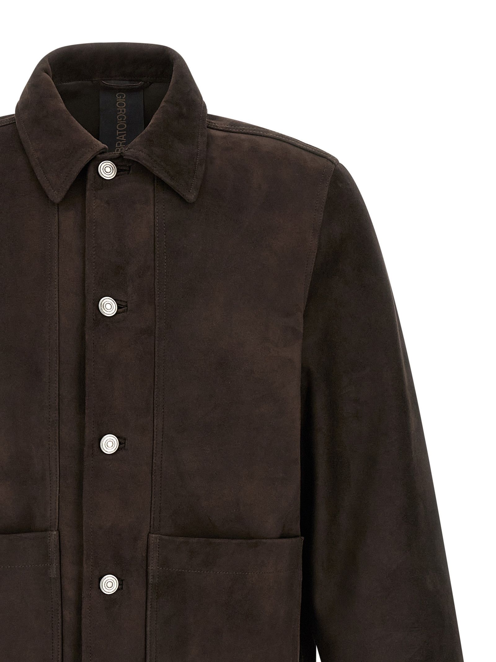 Giorgio Brato Fiore suede jacket Size US XL / EU 56 / 4 - 3 Thumbnail