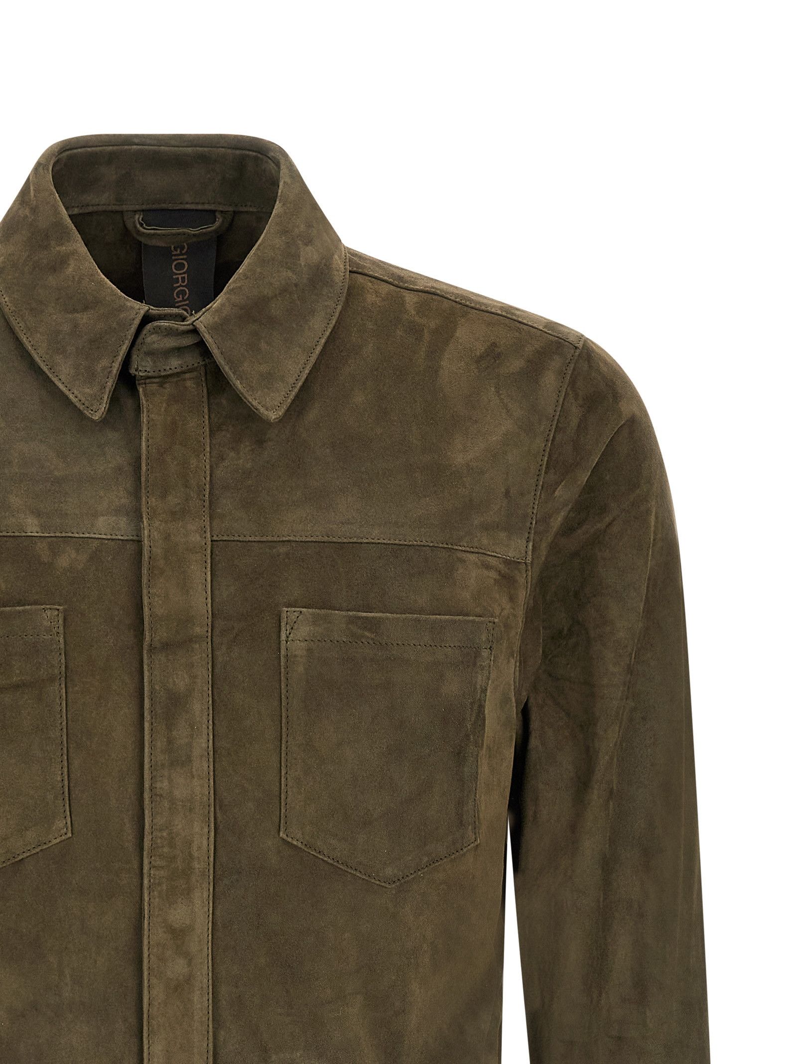 Giorgio Brato Suede shirt Gloves Size US L / EU 52-54 / 3 - 3 Thumbnail