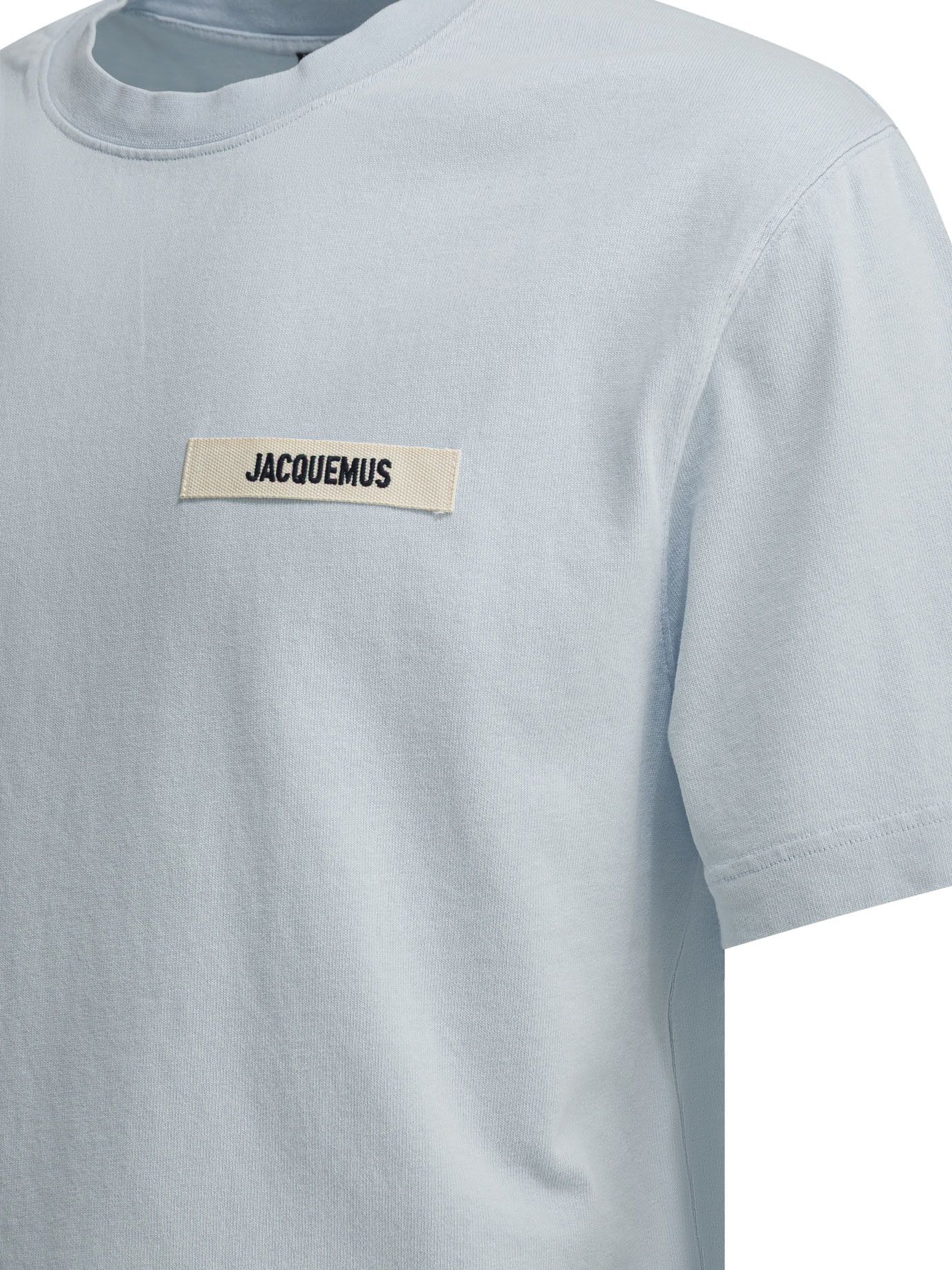 Jacquemus Gros Grain Crew-Neck T-Shirt tag size M Men - USA Duties Paid