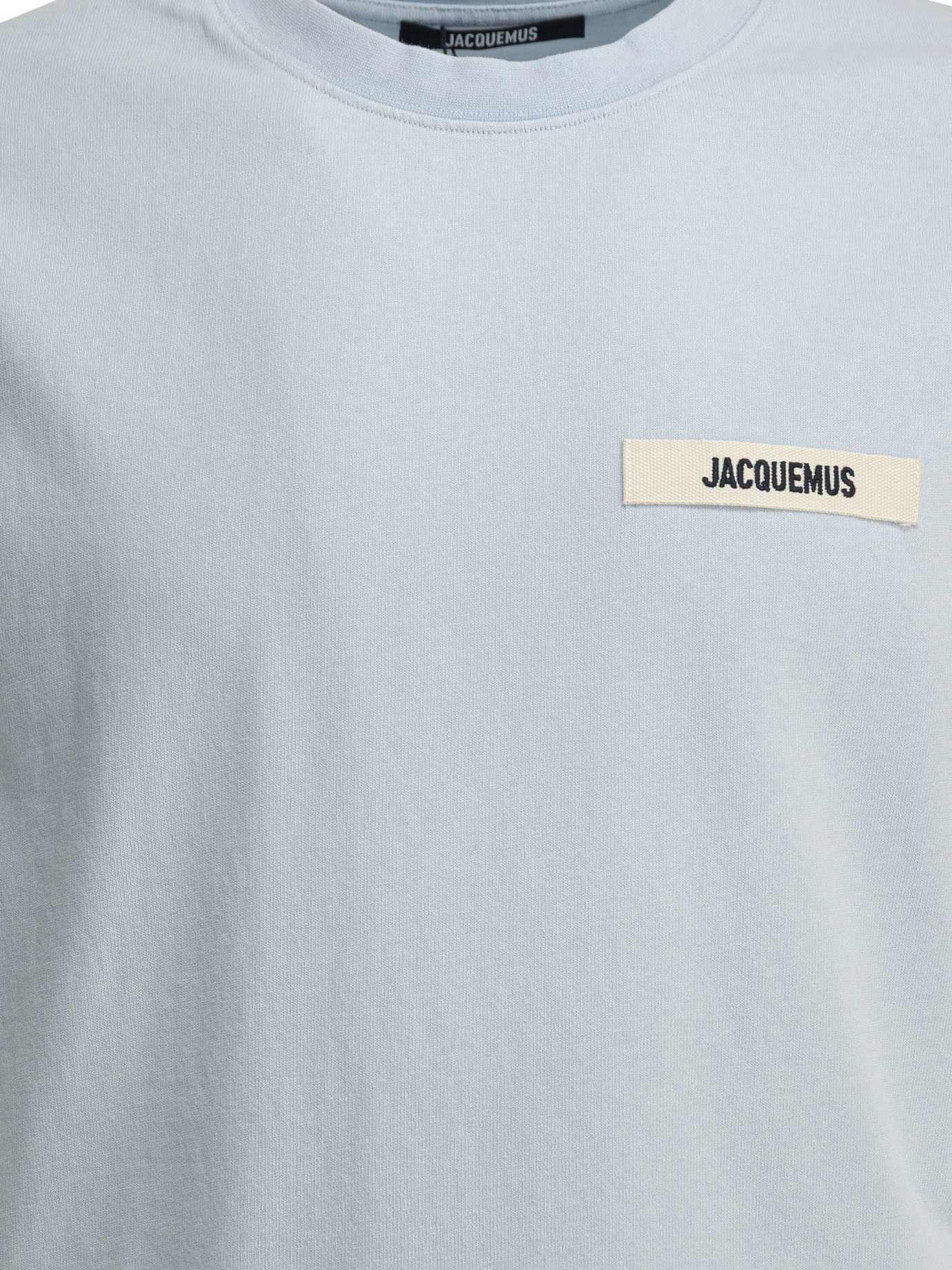 Jacquemus Gros Grain Crew-Neck T-Shirt tag size M Men - USA Duties Paid