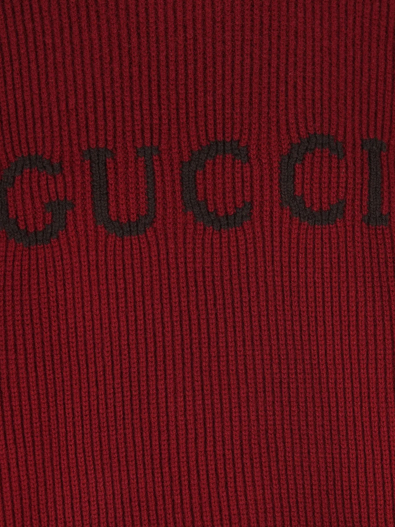 Gucci Gucci Cashmere And Wool Crewneck Sweater tag size L Men - USA Duties Paid Size US L / EU 52-54 / 3 - 3 Thumbnail
