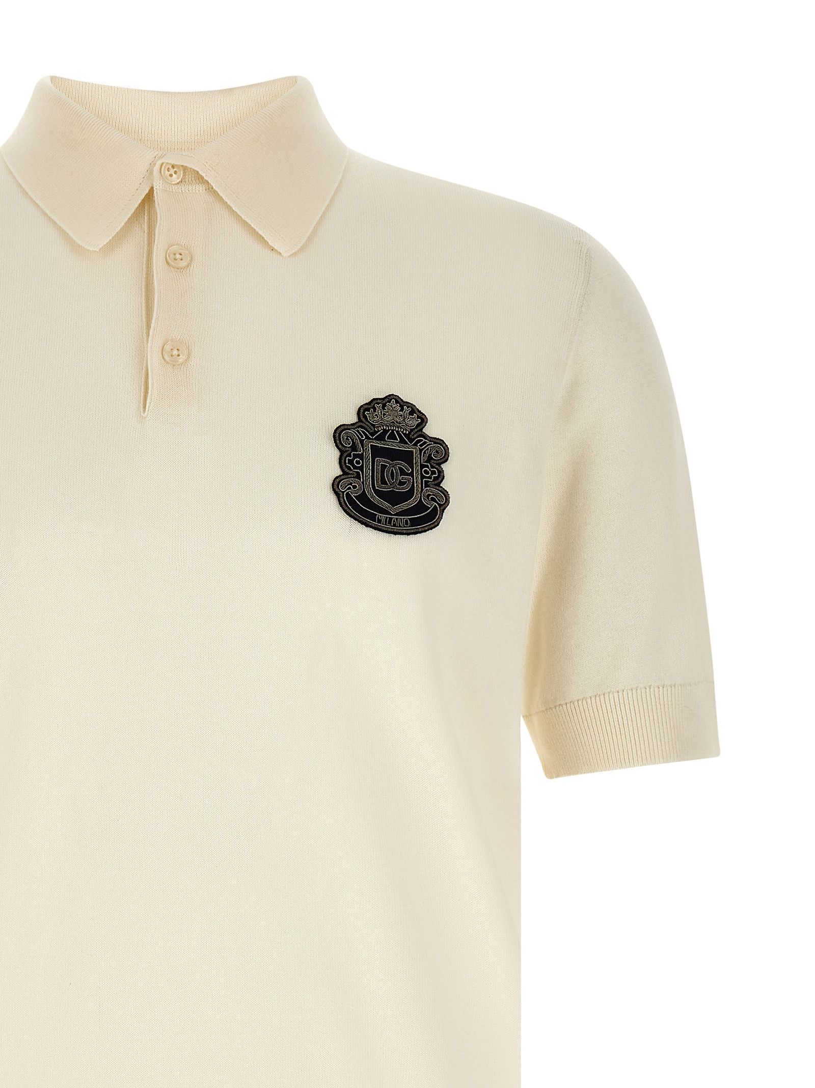 Dolce & Gabbana 'DG' patch polo shirt Size US XL / EU 56 / 4 - 3 Thumbnail