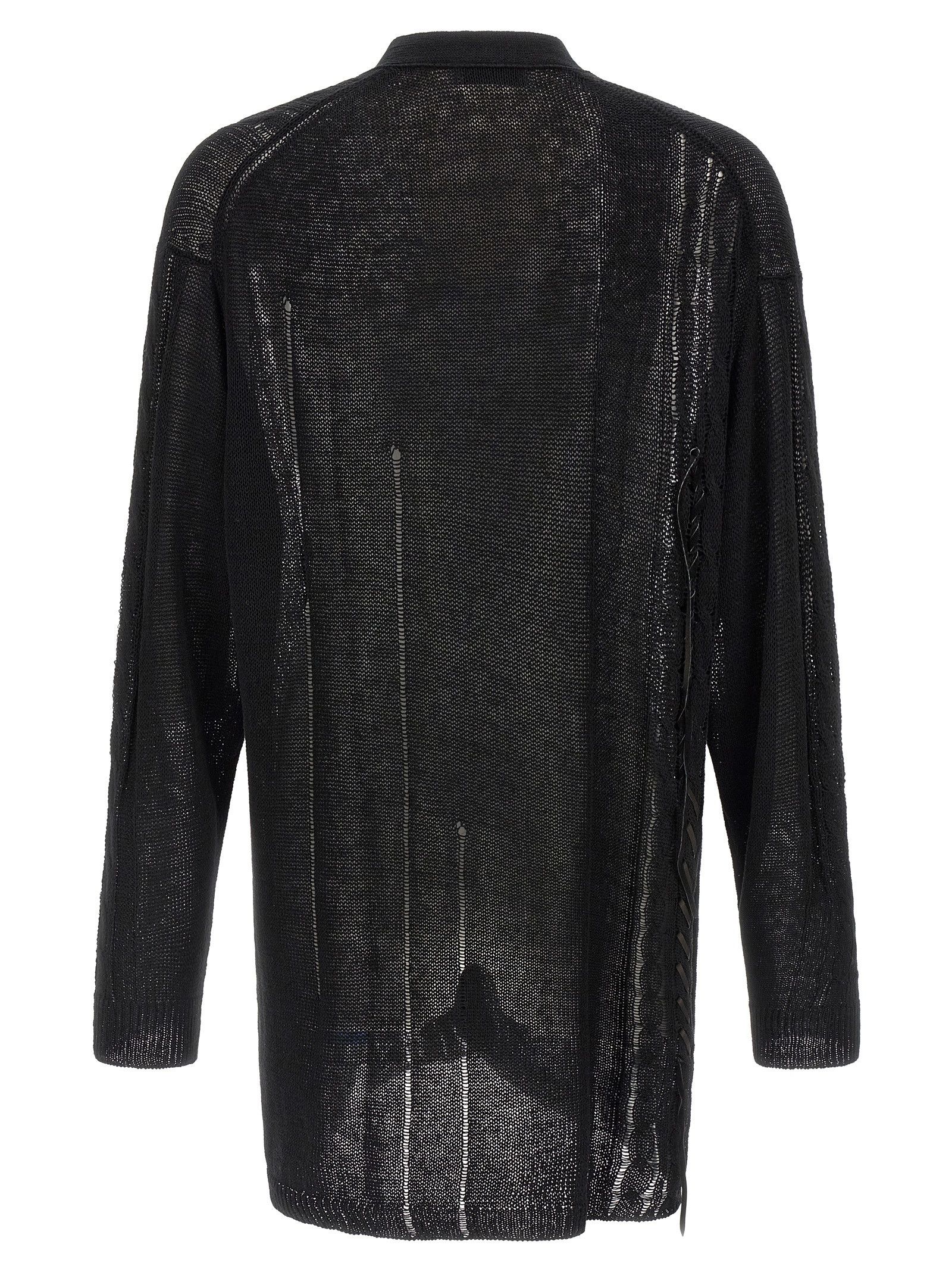 Yohji Yamamoto Lace up cardigan Size US L / EU 52-54 / 3 - 2 Thumbnail