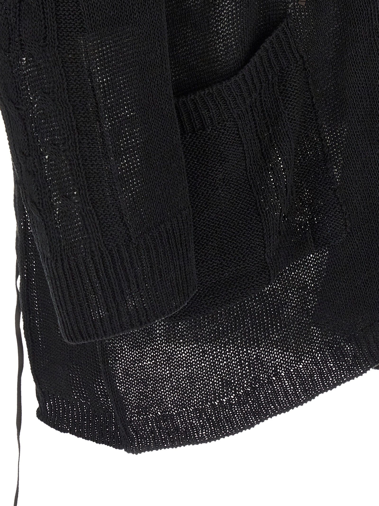 Yohji Yamamoto Lace up cardigan Size US L / EU 52-54 / 3 - 4 Thumbnail