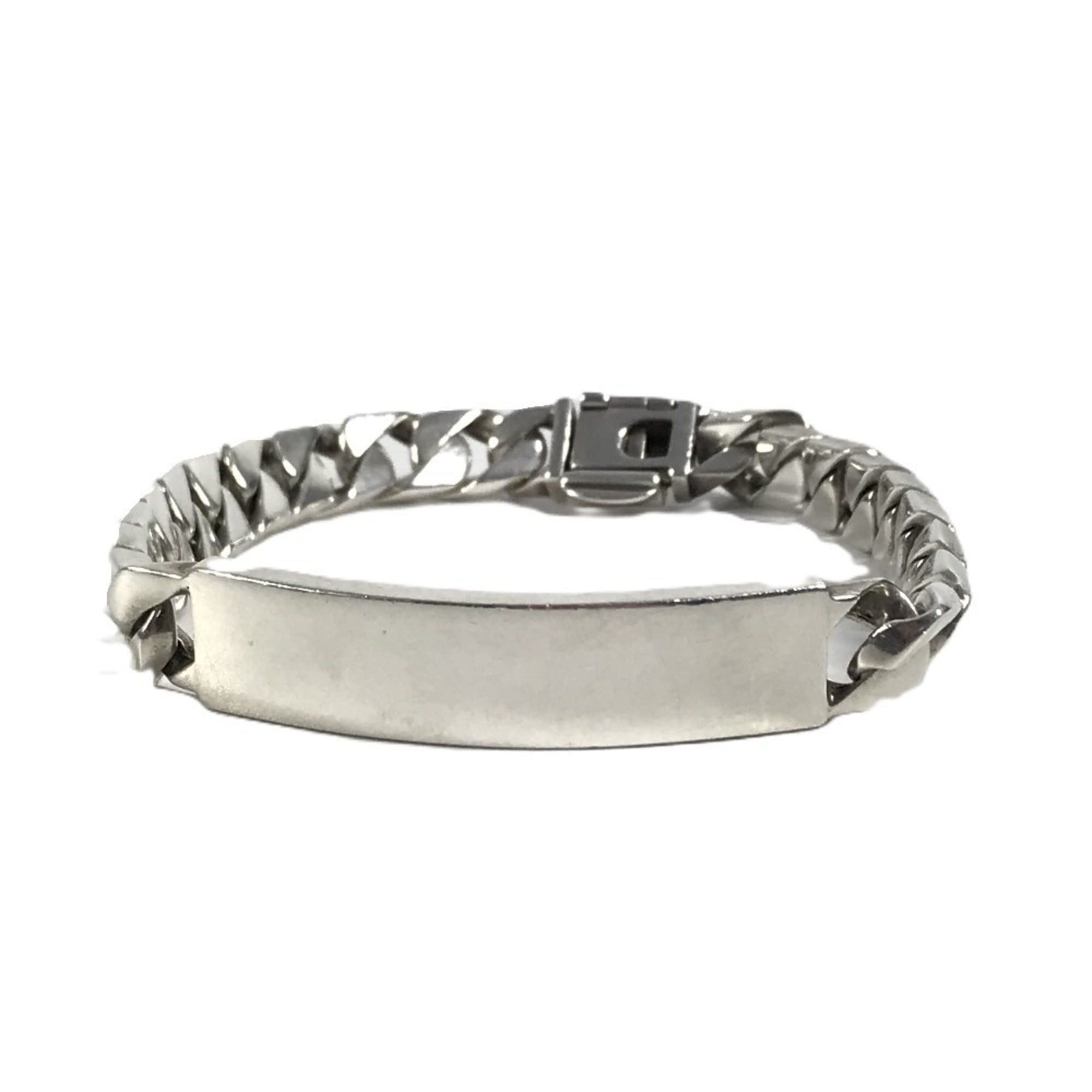 Tiffany & Co. TIFFANY & Co. Tiffany ID Plate Logo Accessory Jewelry Bracelet SV925 Silver for Men and Women Size ONE SIZE - 2 Thumbnail
