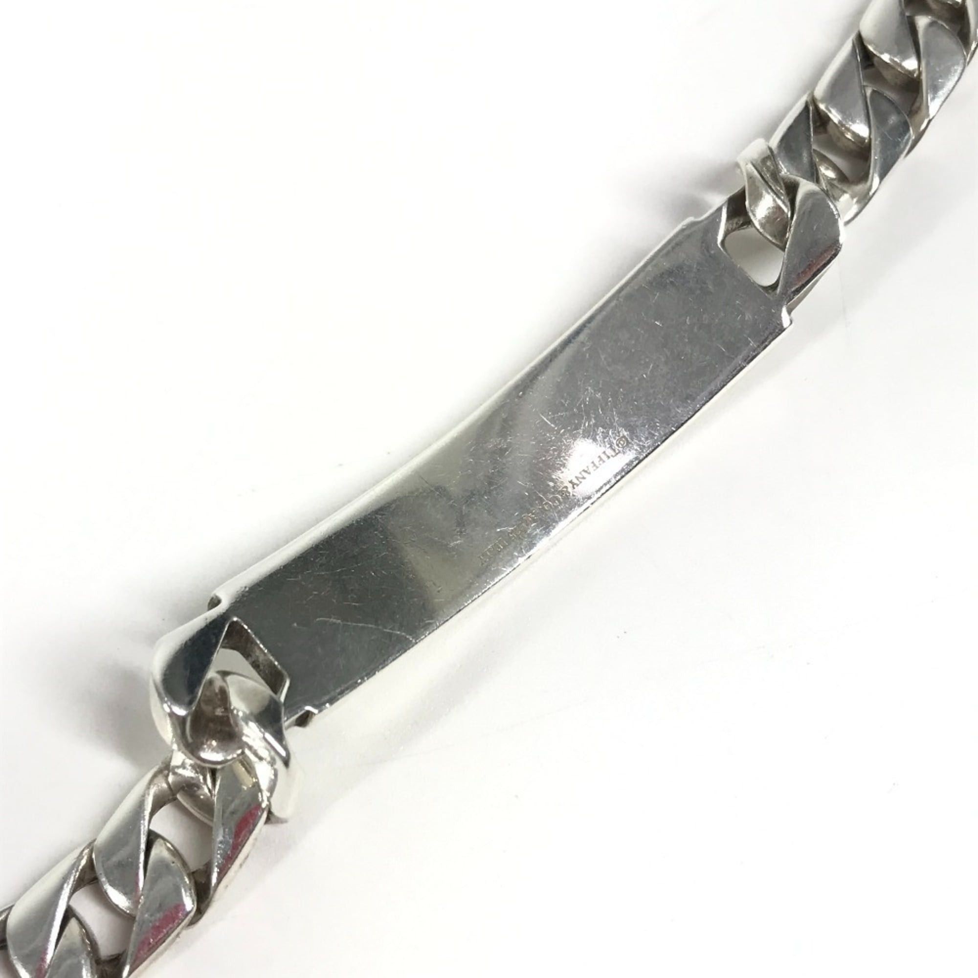 Tiffany & Co. TIFFANY & Co. Tiffany ID Plate Logo Accessory Jewelry Bracelet SV925 Silver for Men and Women Size ONE SIZE - 11 Thumbnail